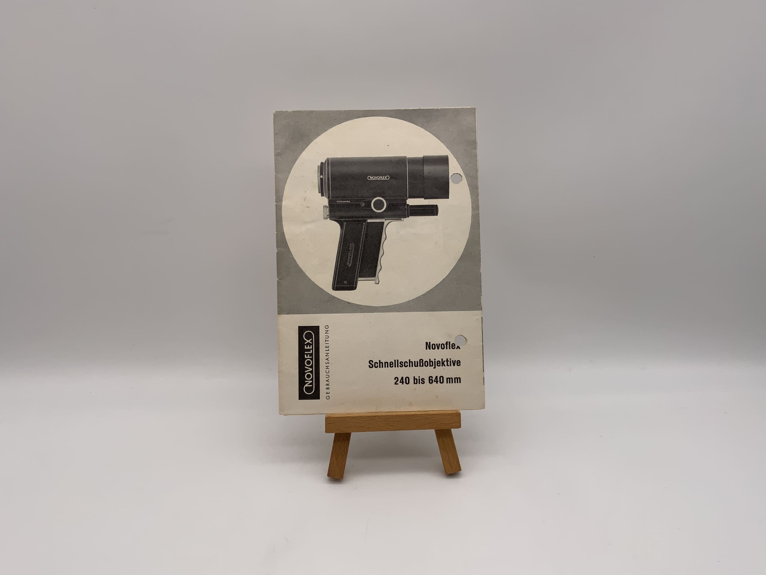 Novoflex Rapid Shooting Lenses 240 to 640 mm Instruction Manual German