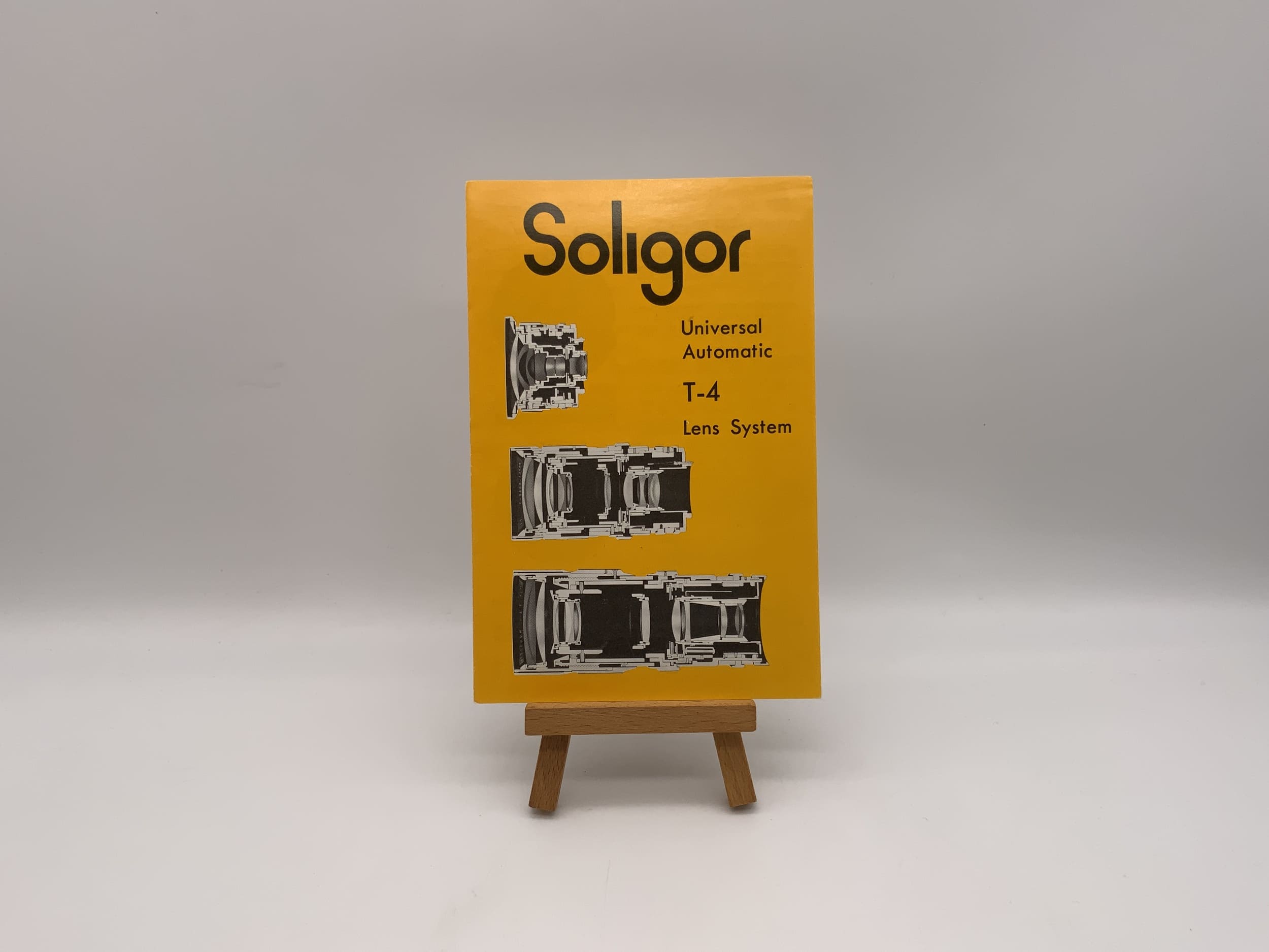Soligor T-4 Lens System Universal Automatic Instruction Booklet (English)