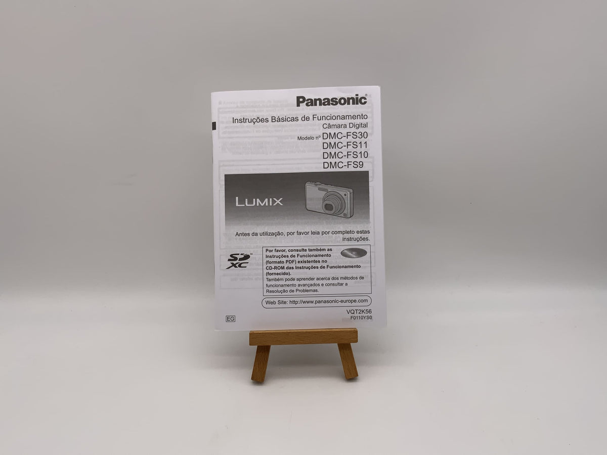 Panasonic DMC-FS30 User Manual Spanish/Portuguese