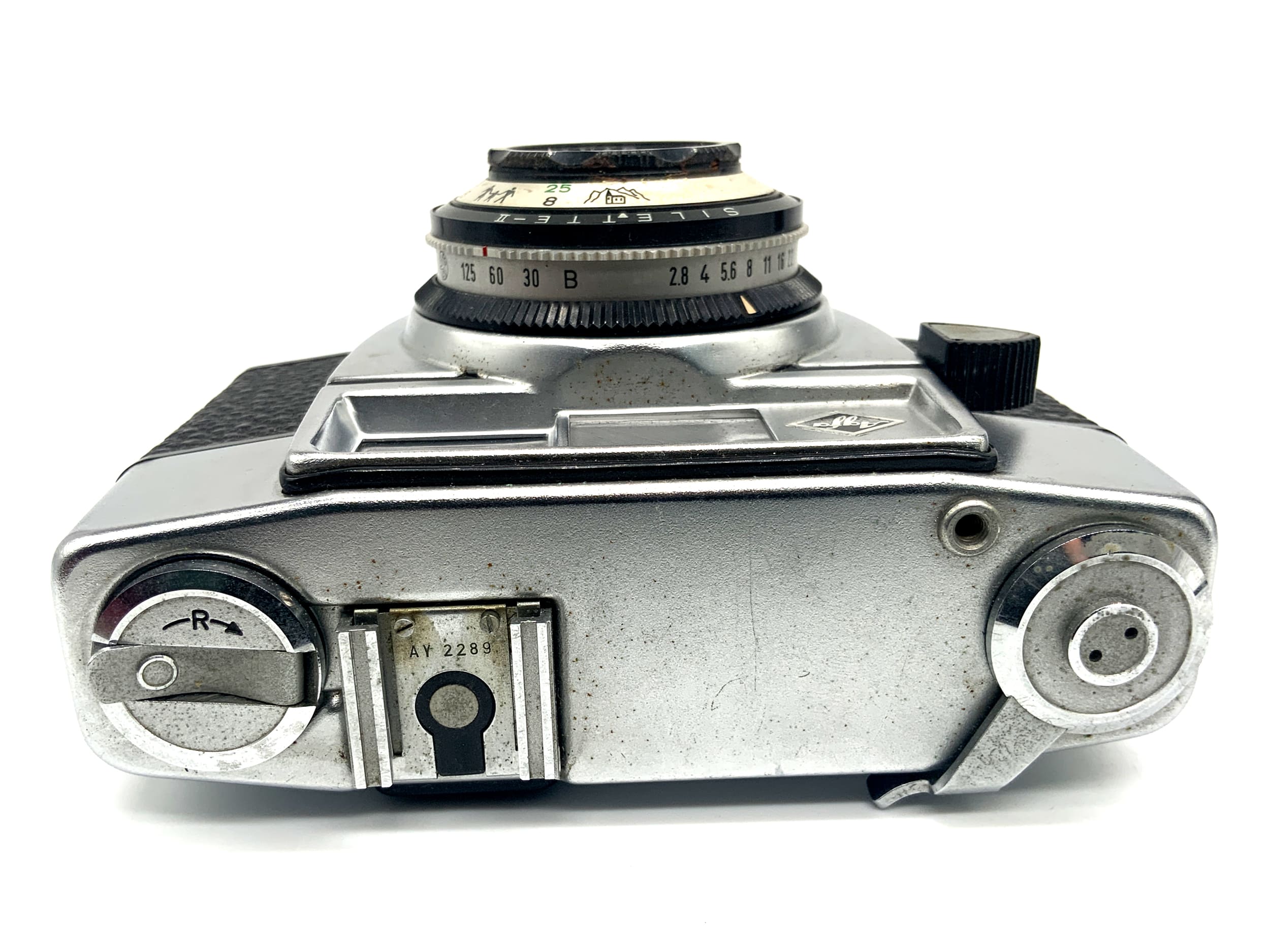 Agfa Silette-II Sucherkamera mit Color-Agnar 45mm 1:2.8 Prontor 125 Analogkamera