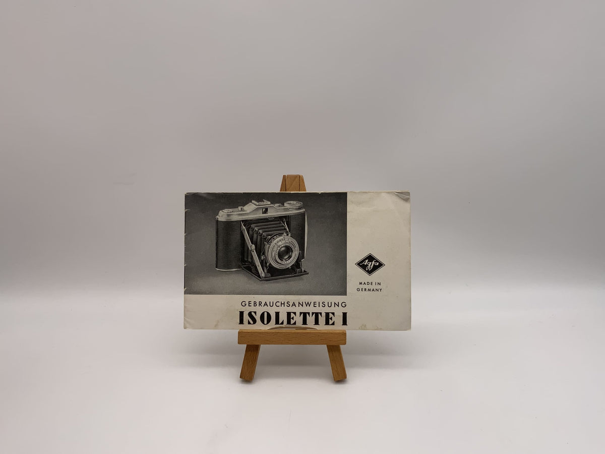 Agfa Isolette I User Manual German