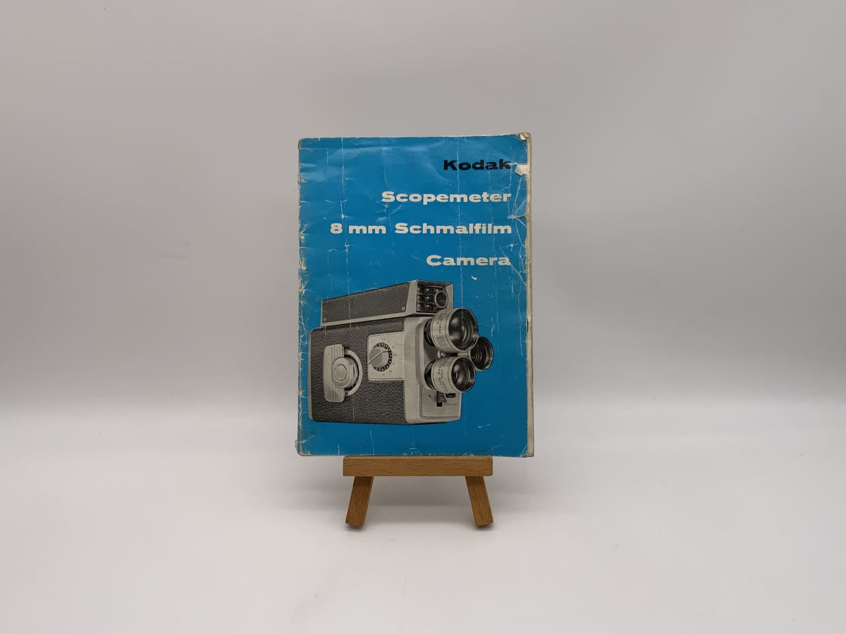 Kodak Scopemeter 8mm Film Camera User Manual (German)