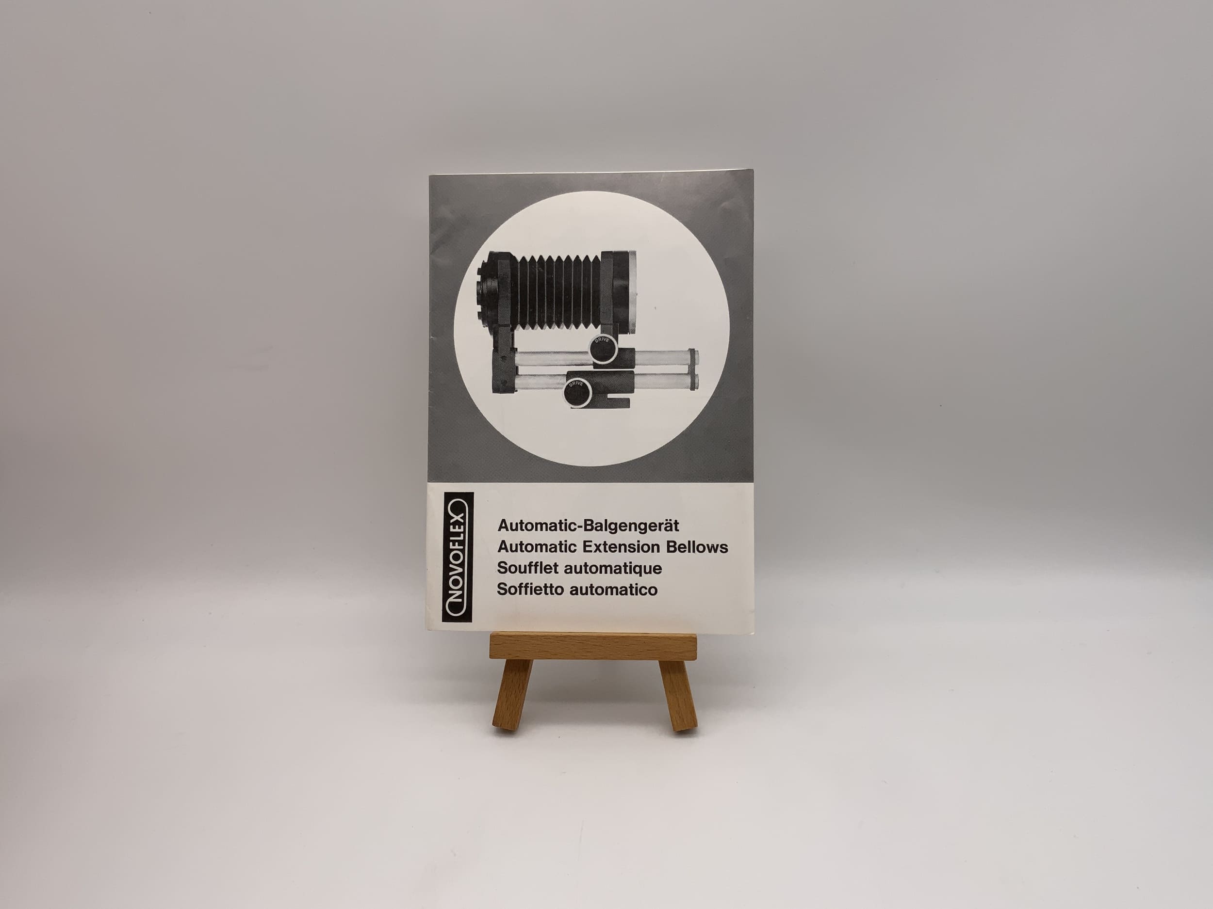 Novoflex Automatic Bellows Unit Operating Instructions German