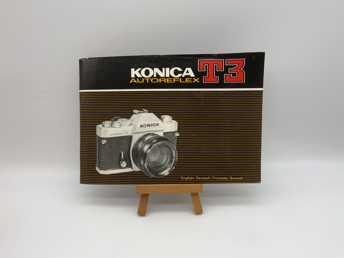 Konica Autoreflex T3 User Manual (German)
