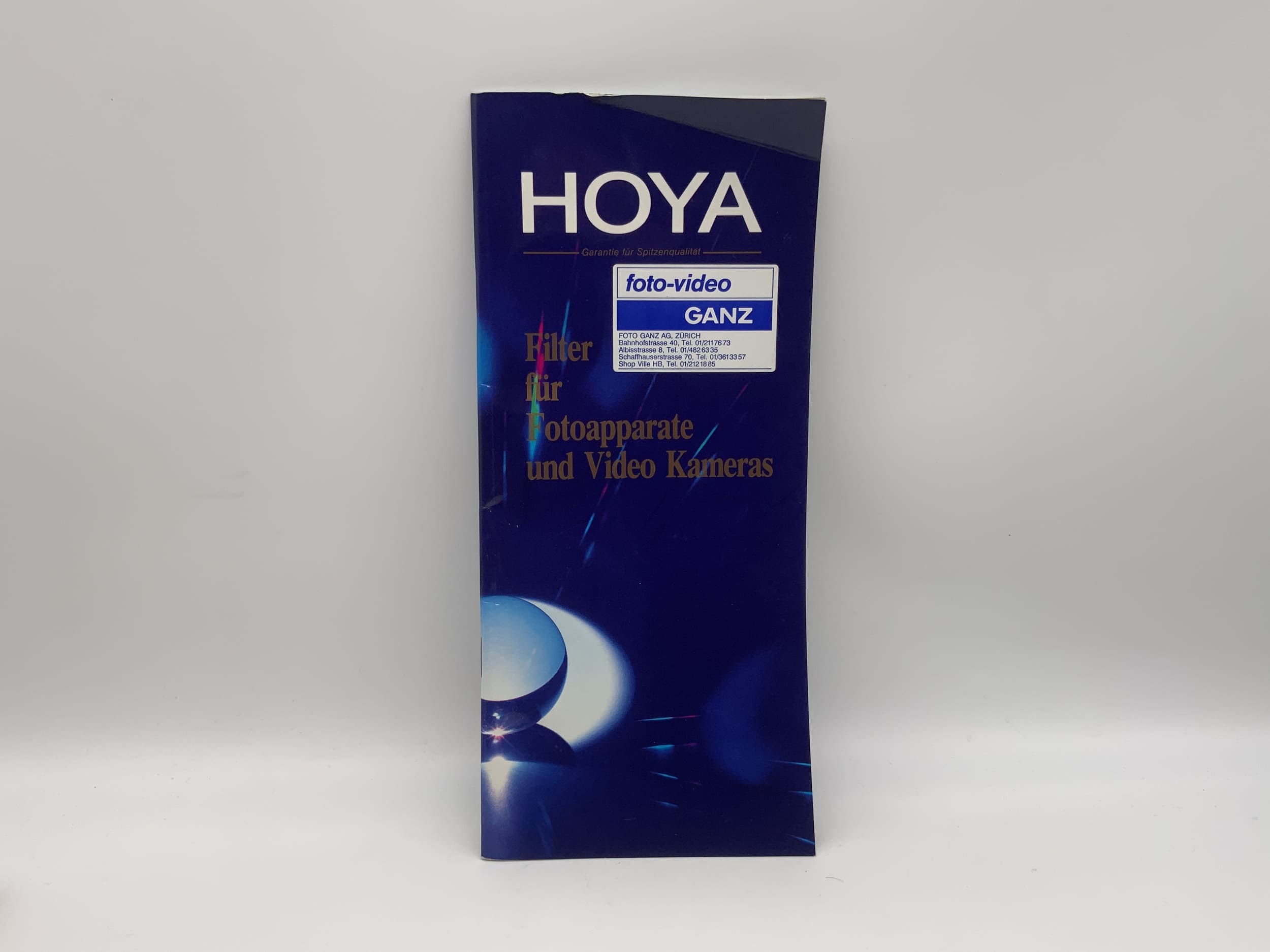 Hoya Filters for Cameras and Video Cameras Brochure (German)