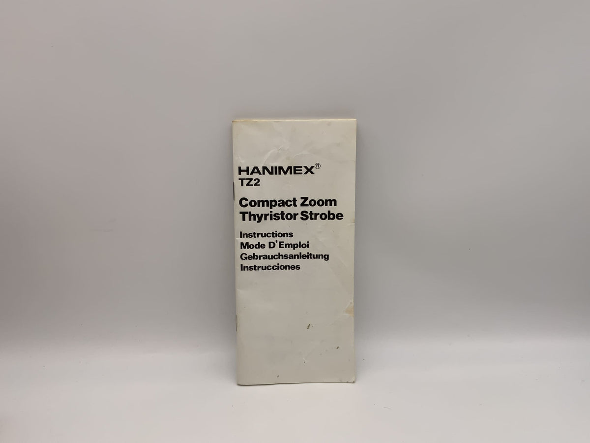 Hanimex TZ 2 Compact Zoom Thyristor Strobe User Manual German