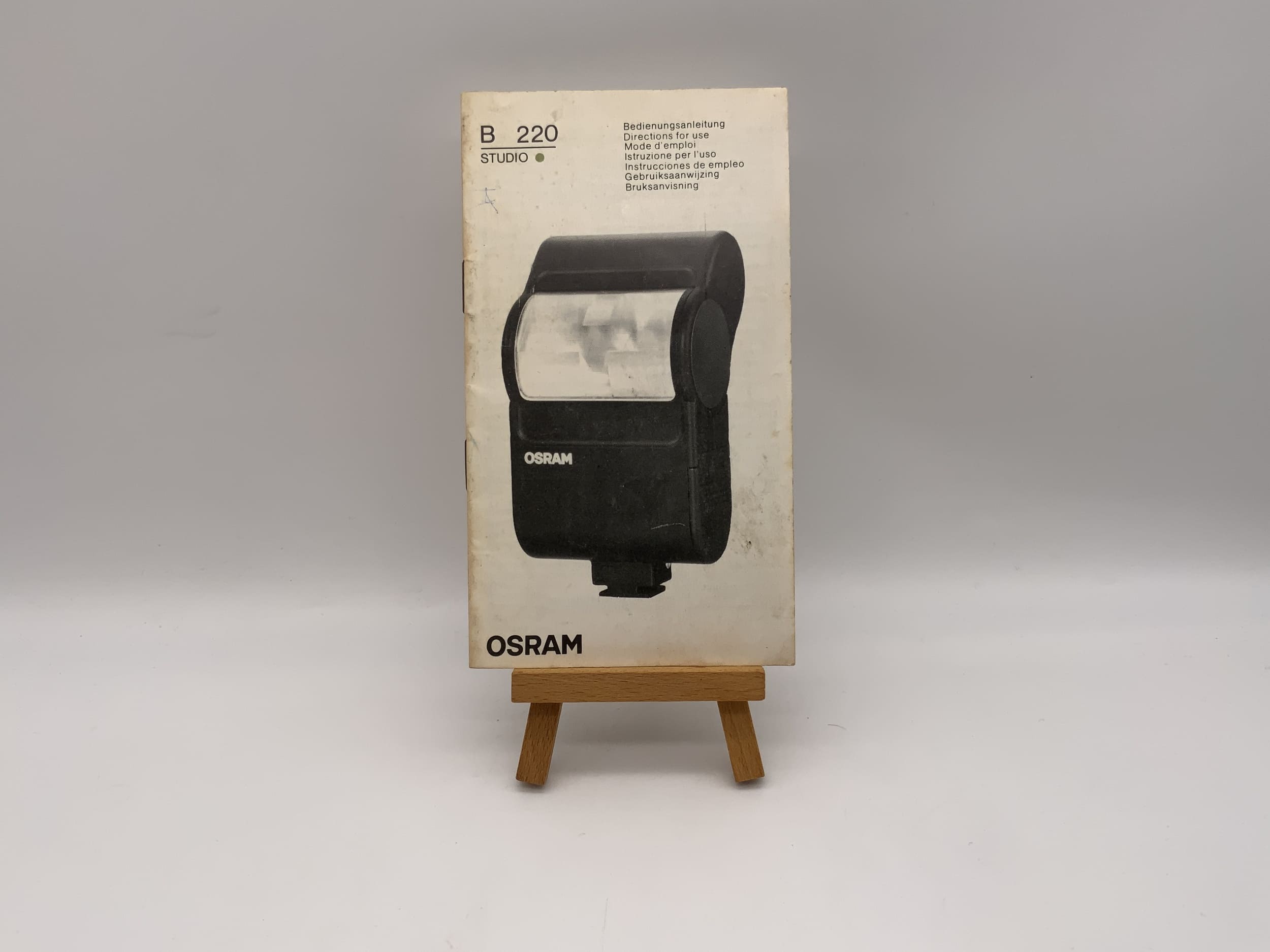 Osram B 220 Studio User Manual (German)