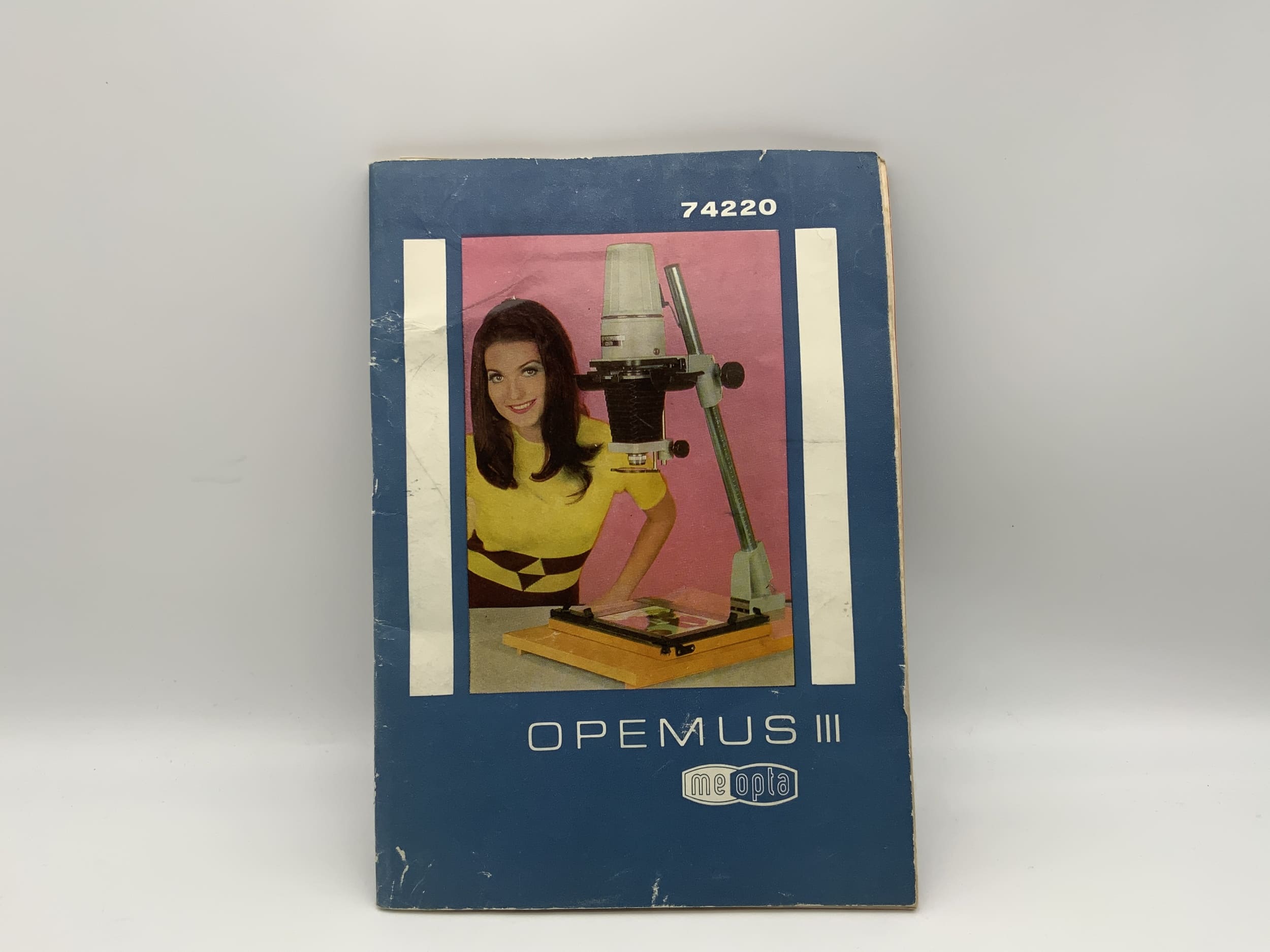 Manuel d'utilisation Meopta Opemus III 74220 (allemand)