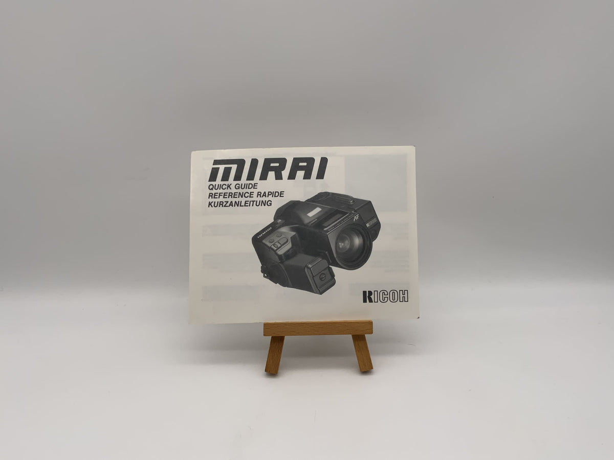 Guide de démarrage rapide Ricoh Mirai (allemand)