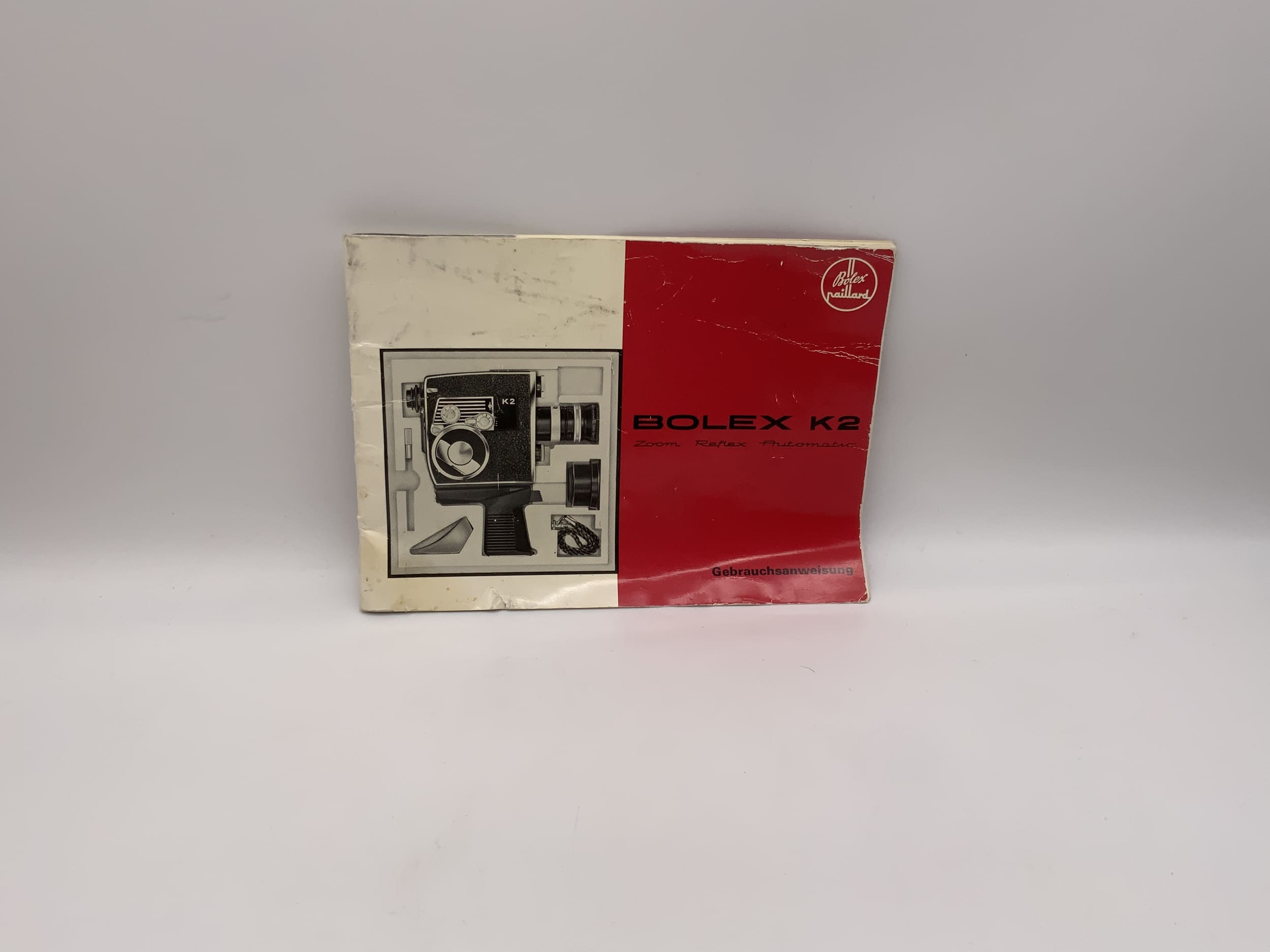 Manuel d'utilisation automatique Bolex Paillard K2 Zoom Reflex (allemand)