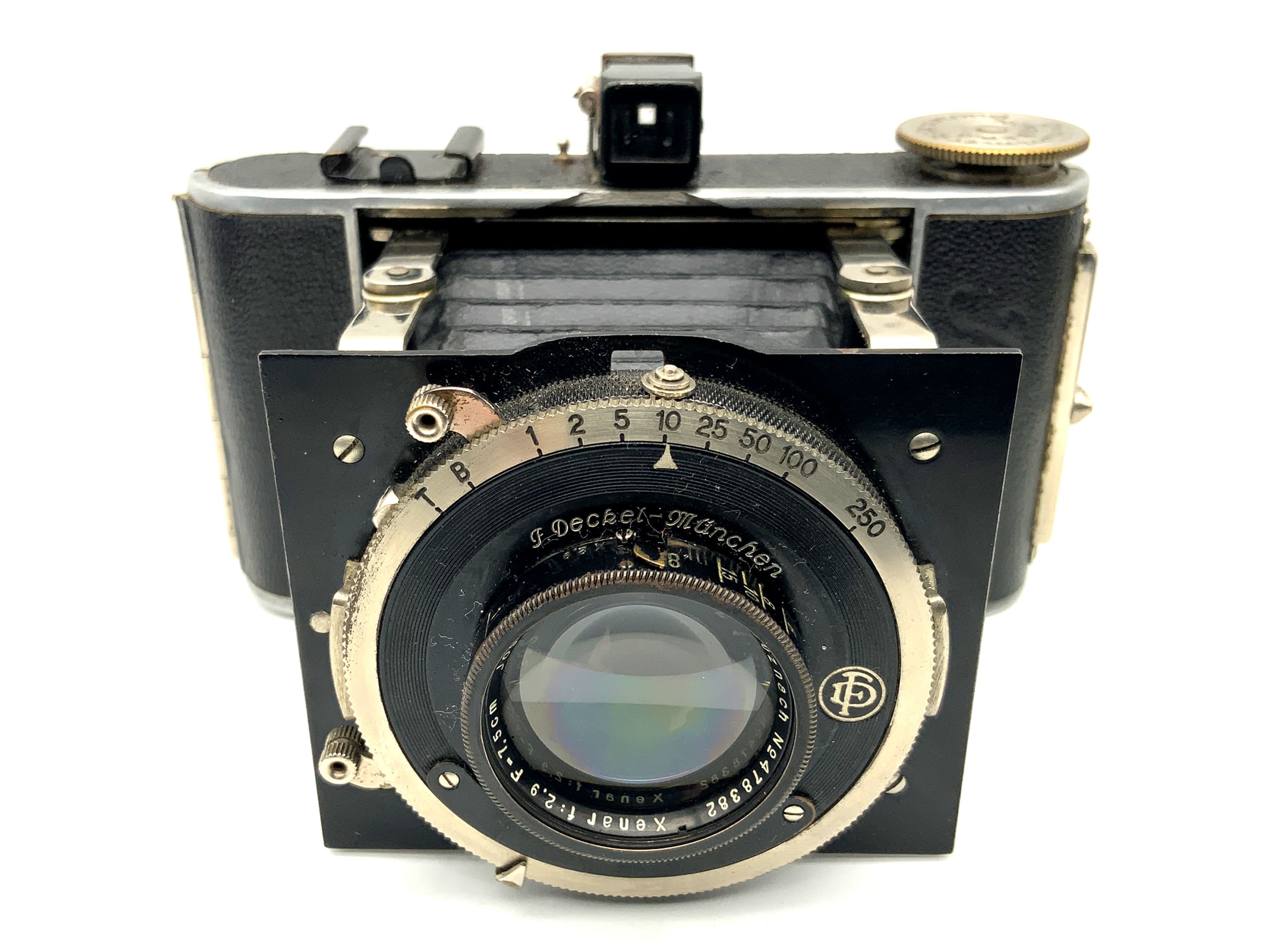 Kochmann Korelle Klappkamera mit Schneider Kreuznach Xenar 7,5cm 1:2.9