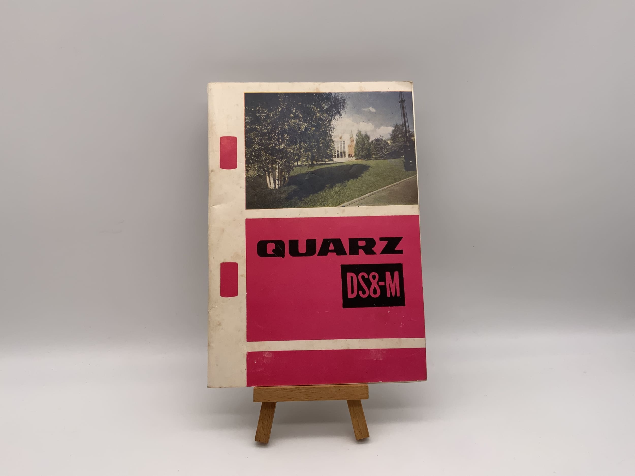 Manuel d'utilisation du Quartz DS8-M (allemand)