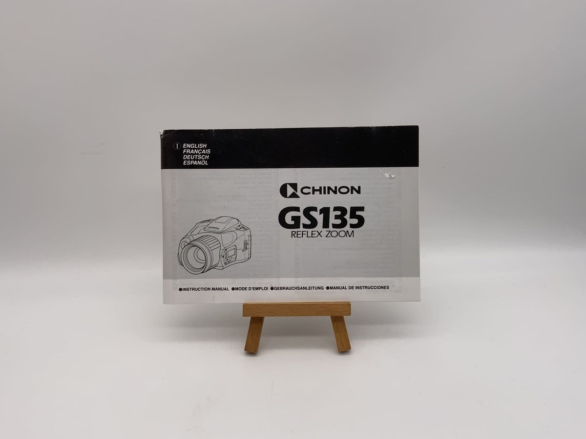 Chinon GS 135 Reflex Zoom User Manual (German)