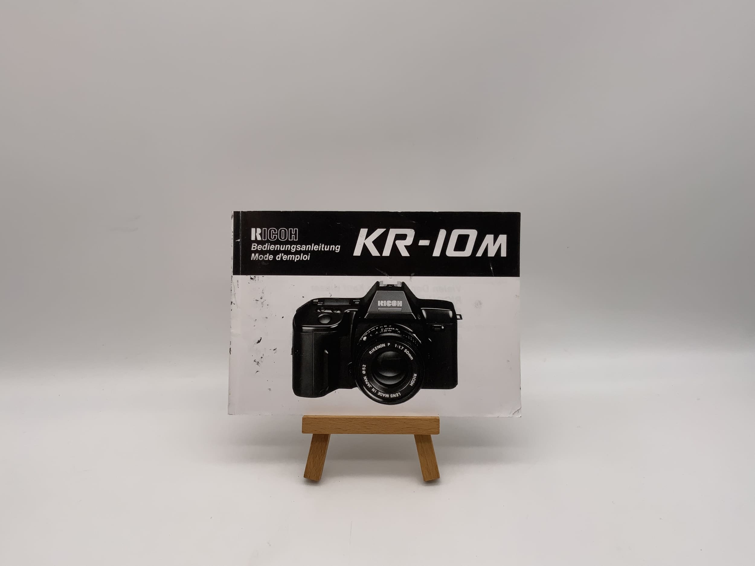 Manuel d'utilisation Ricoh KR-10 M (allemand)