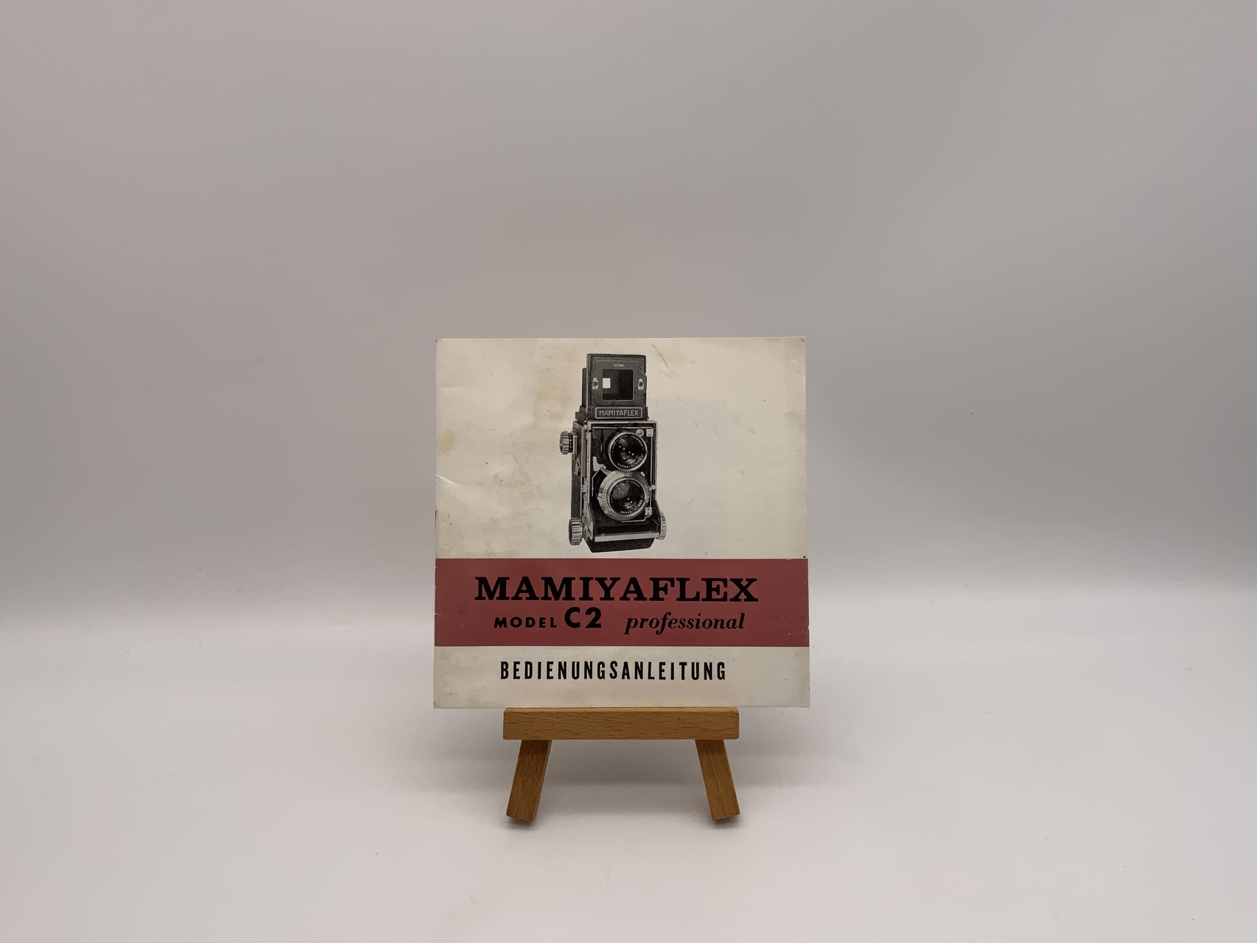 Manuel d'utilisation Mamiyaflex professionnel Mamiya Model C 2 (allemand)