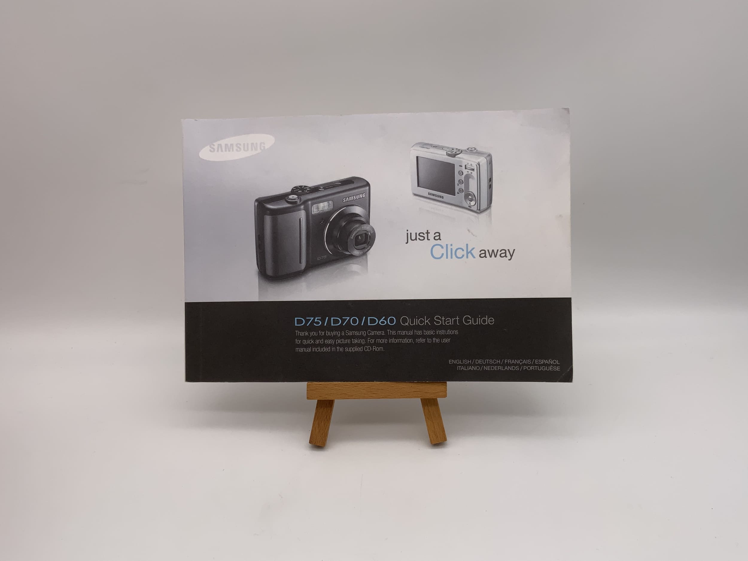 Manuel d'utilisation Samsung D75/D70/D60 (allemand)