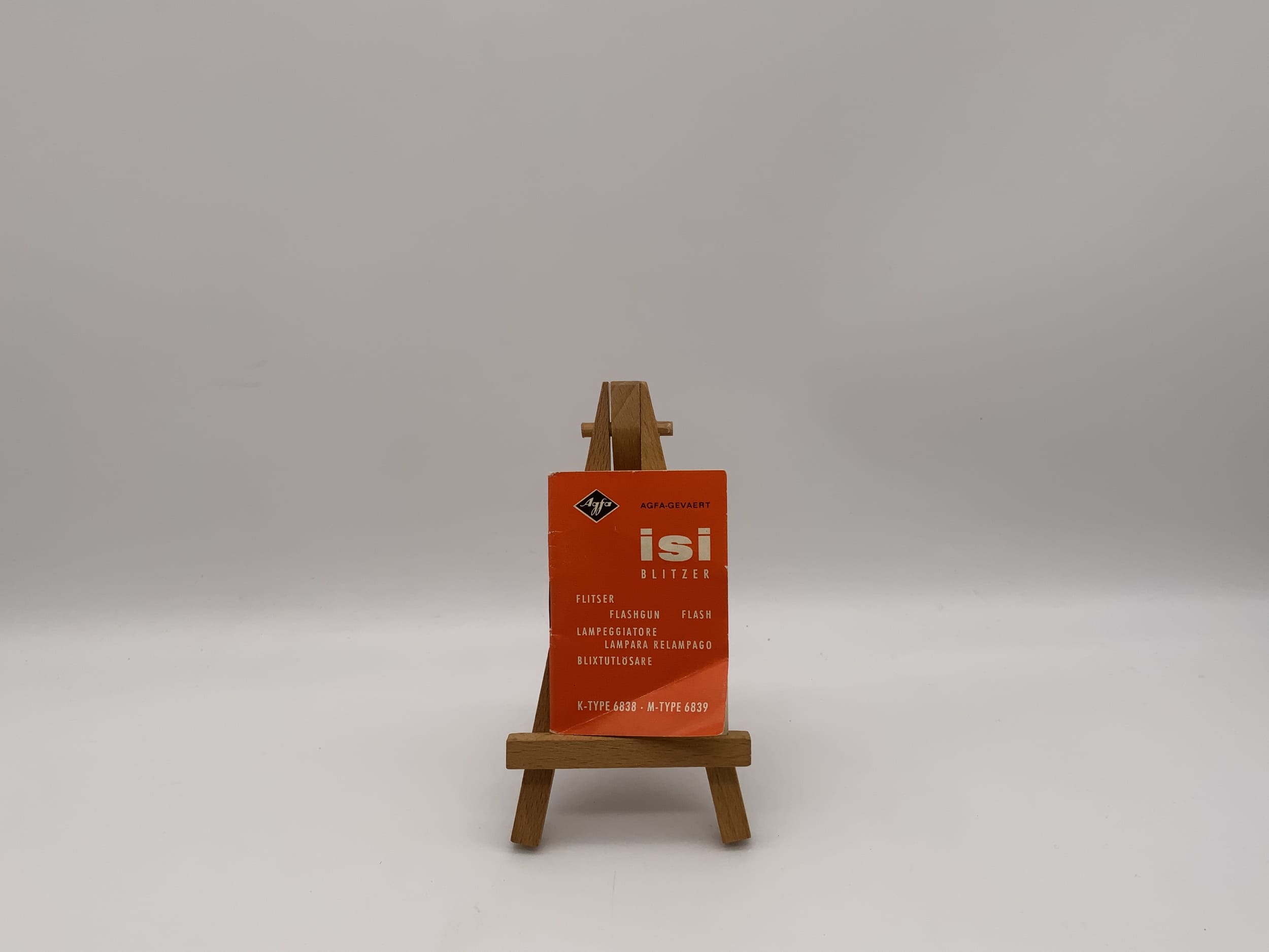 Manuel d'utilisation du flash Agfa ISI (allemand)