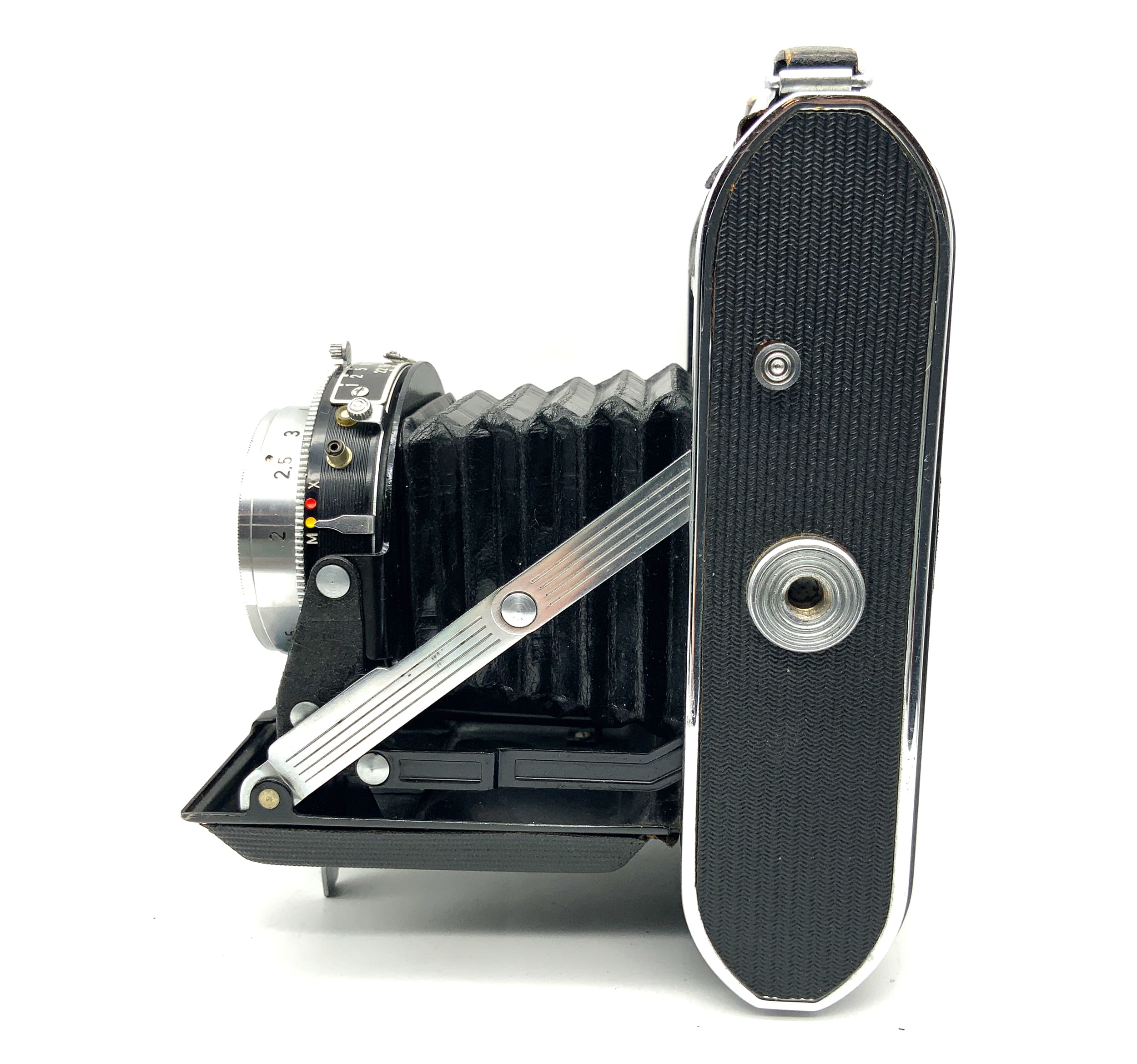 Franka Solida III Klappkamera mit Schneider Kreuznach Radionar 80mm 1:2.9