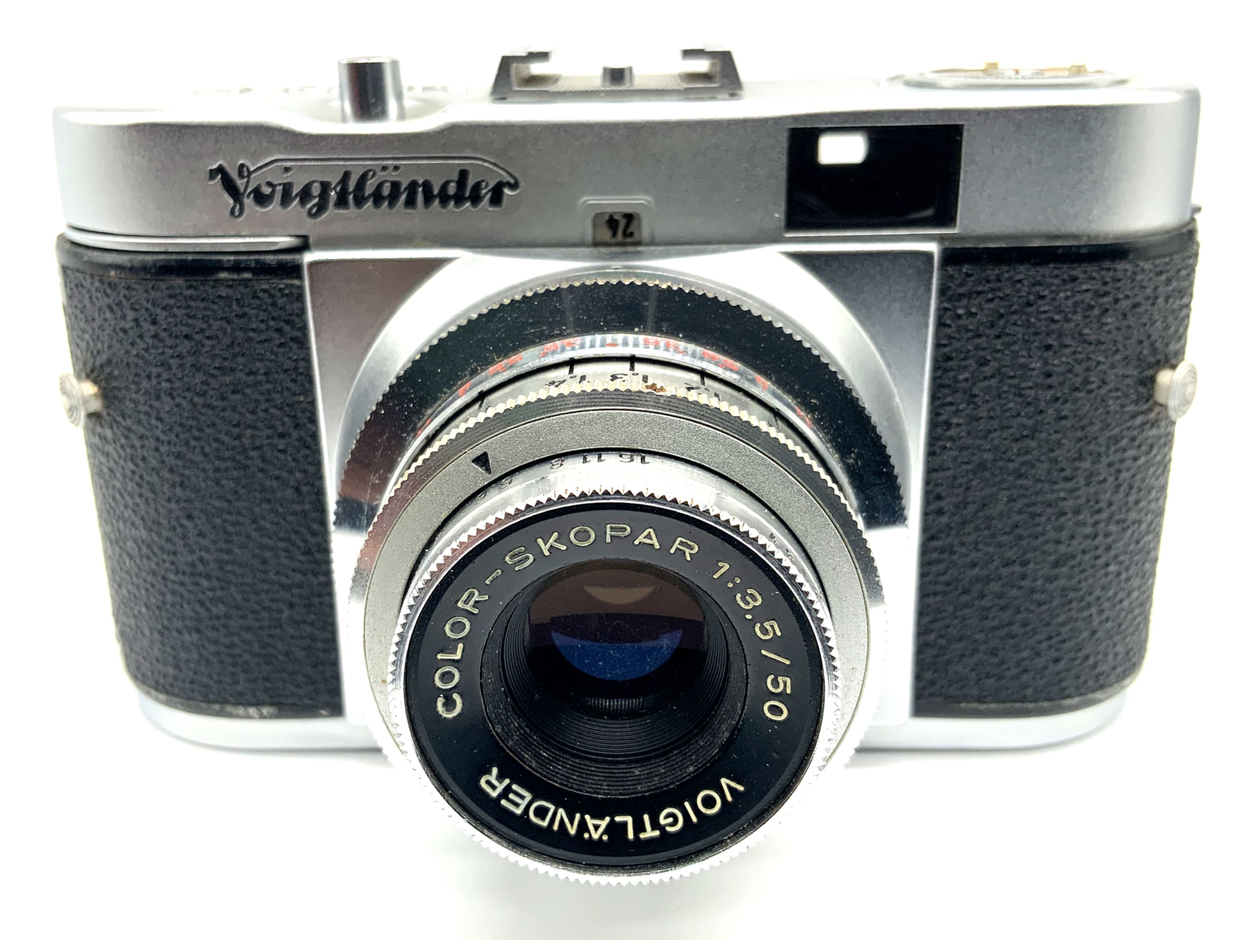 Voigtländer Vito B Sucherkamera mit Color Skopar 50mm 1:3.5 Pronto Analogkamera