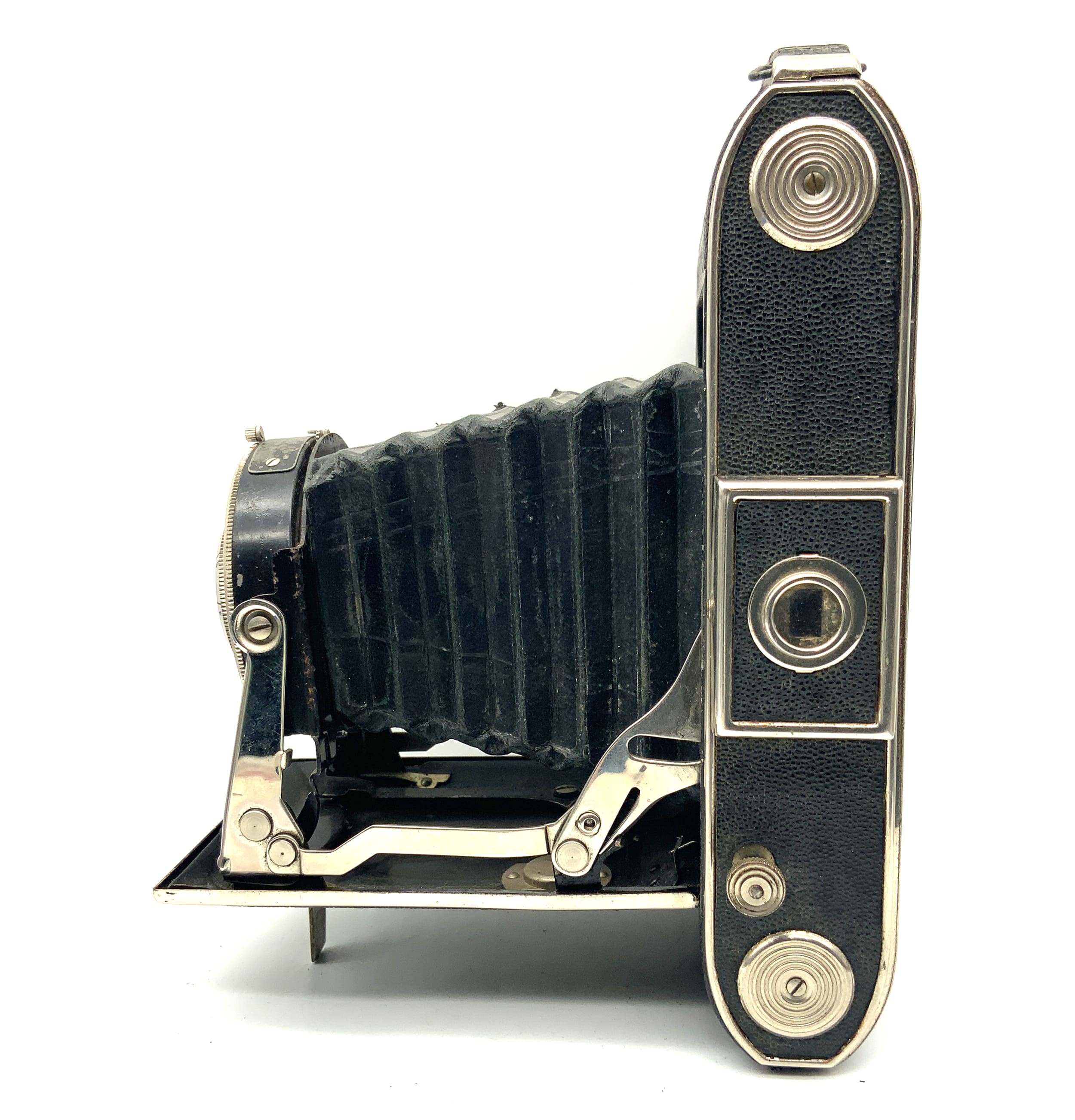 Klappkamera mit Zecanar Anastigmat 10,5cm 1:6.3 Analogkamera