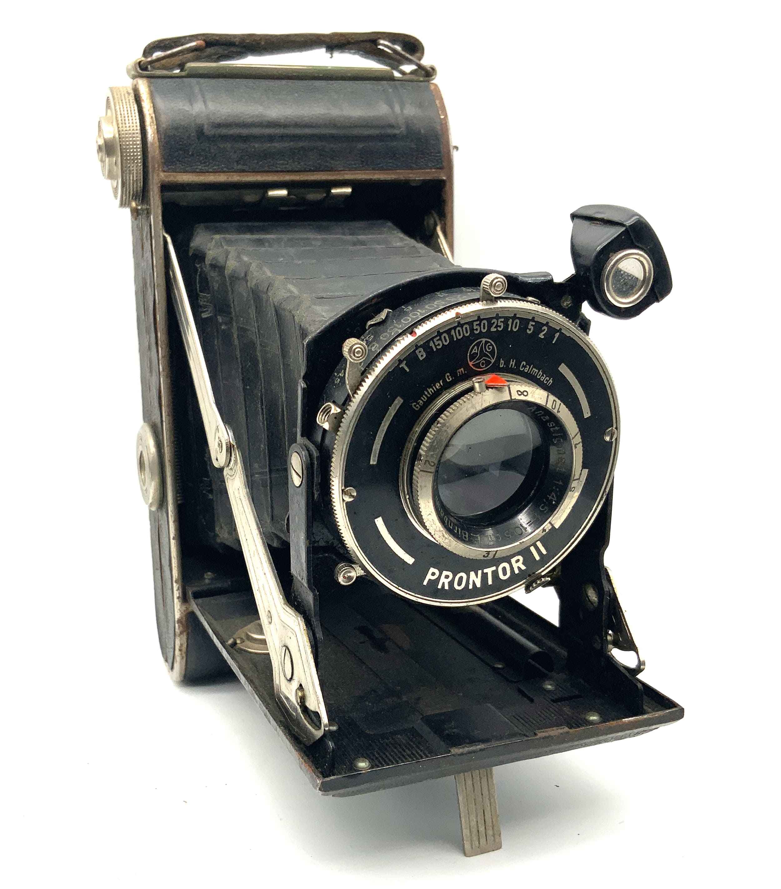 E. Birnbaum Rumburg Klappkamera mit Doxanar Anastigmat 10,5cm 1:4.5