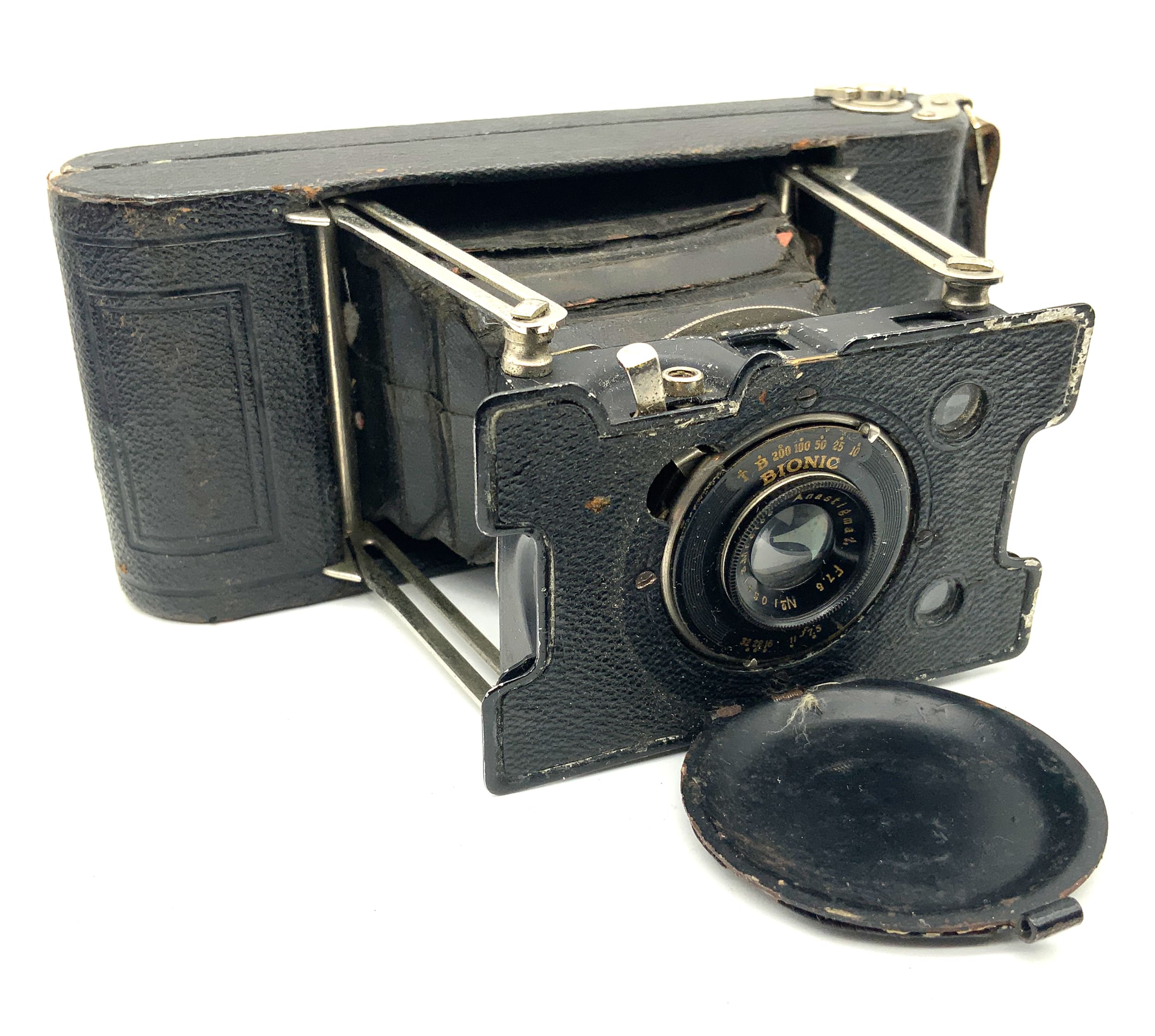 Ansco Bionic Klappkamera mit Anastigmat 1:7.6 Analogkamera