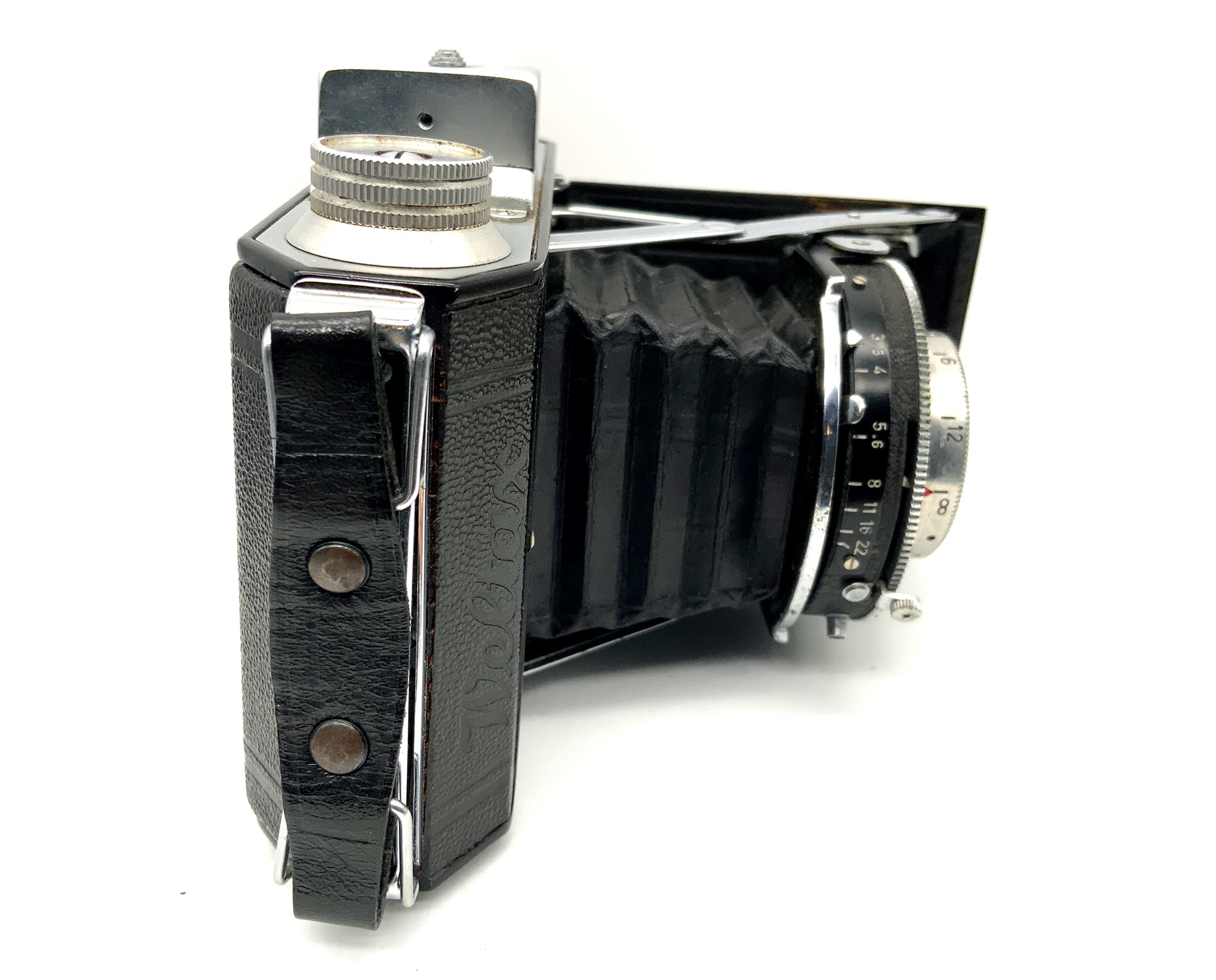 Welta Weltax Klappkamera mit Meyer Optik Görlitz Trioplan 75mm 1:3.5