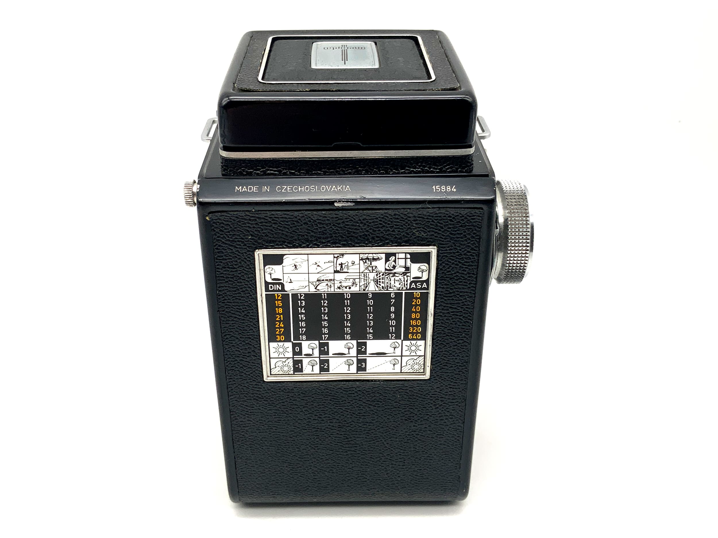 Meopta Flexaret Va TLR avec Belar 80mm 1:3.5 appareil photo reflex bi-objectif argentique