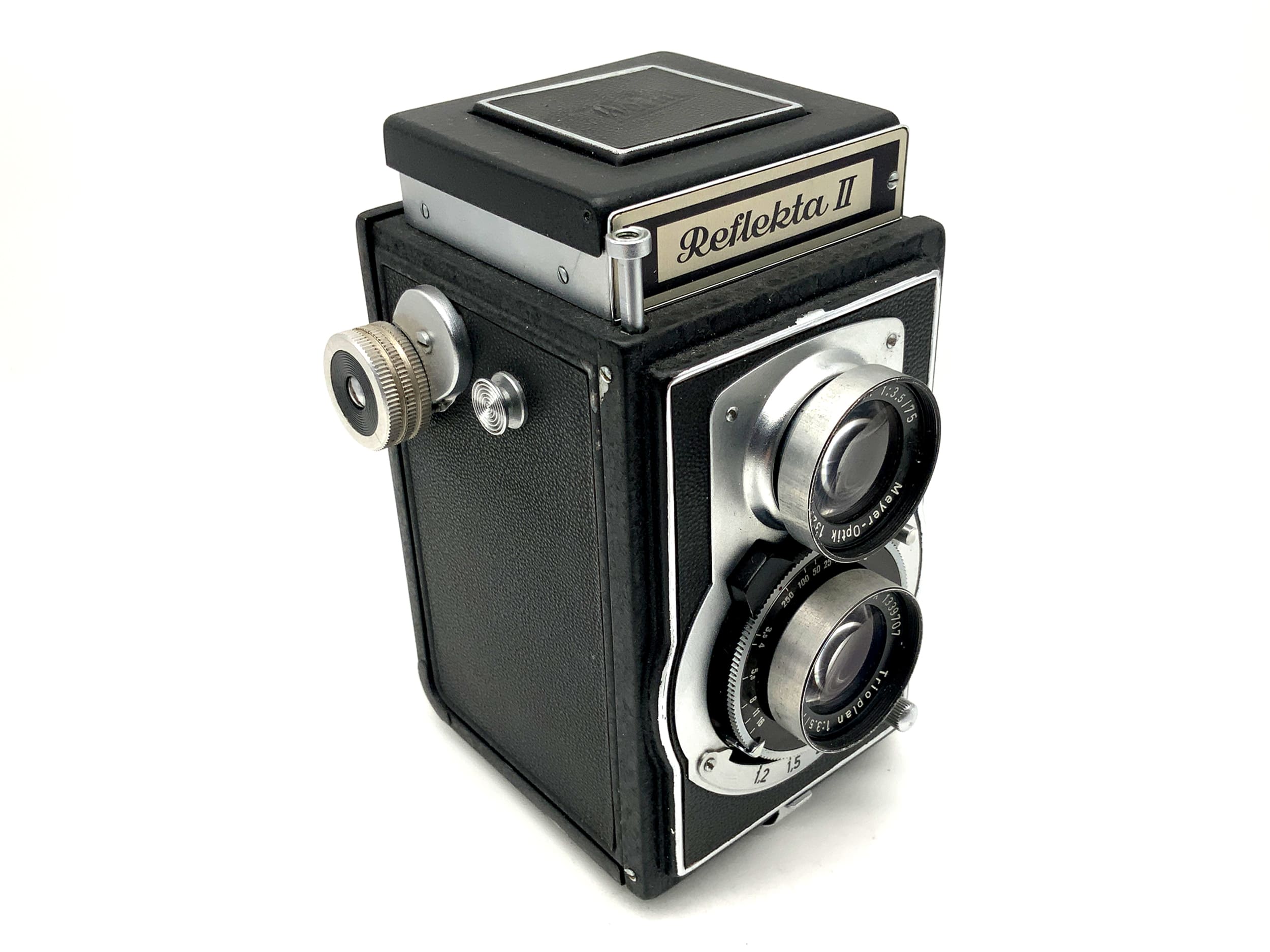 Welta Reflexiona II TLR avec optique Meyer Trioplan 75mm 1:3.5 à deux lentilles