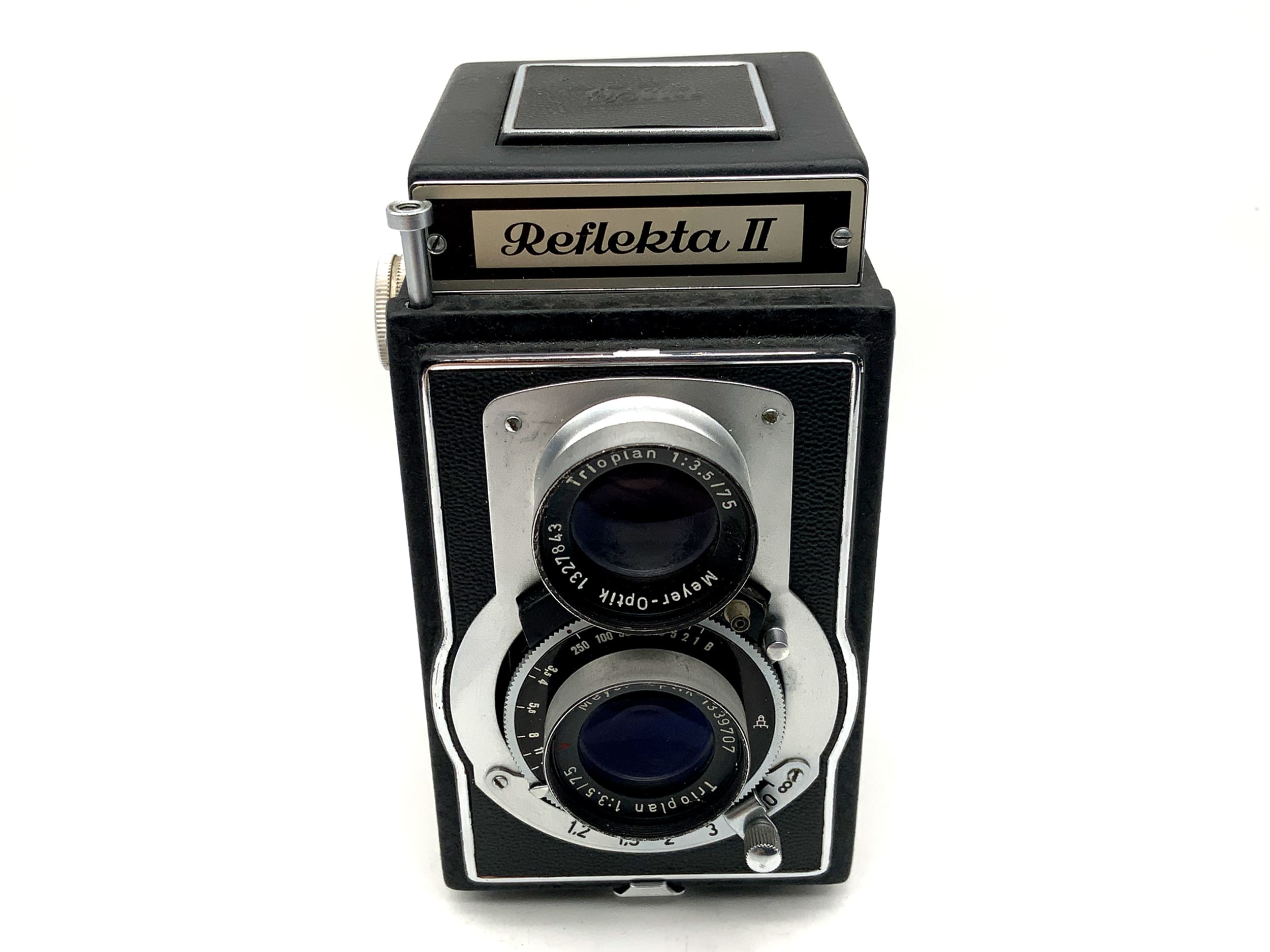 Welta Reflexiona II TLR avec optique Meyer Trioplan 75mm 1:3.5 à deux lentilles
