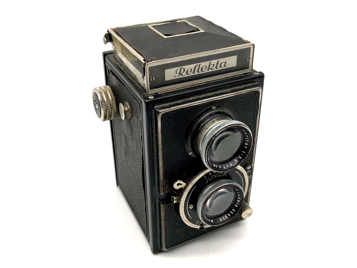 Welta Reflexiona TLR with E. Ludwig Meritar 7.5cm 1:3.5 two-lens analog camera