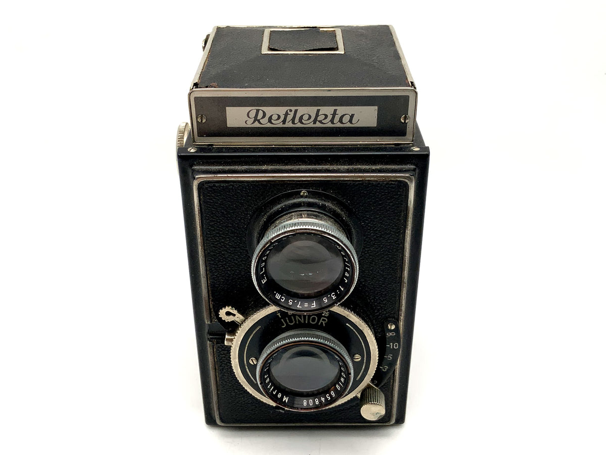 Welta Reflexiona TLR with E. Ludwig Meritar 7.5cm 1:3.5 two-lens analog camera