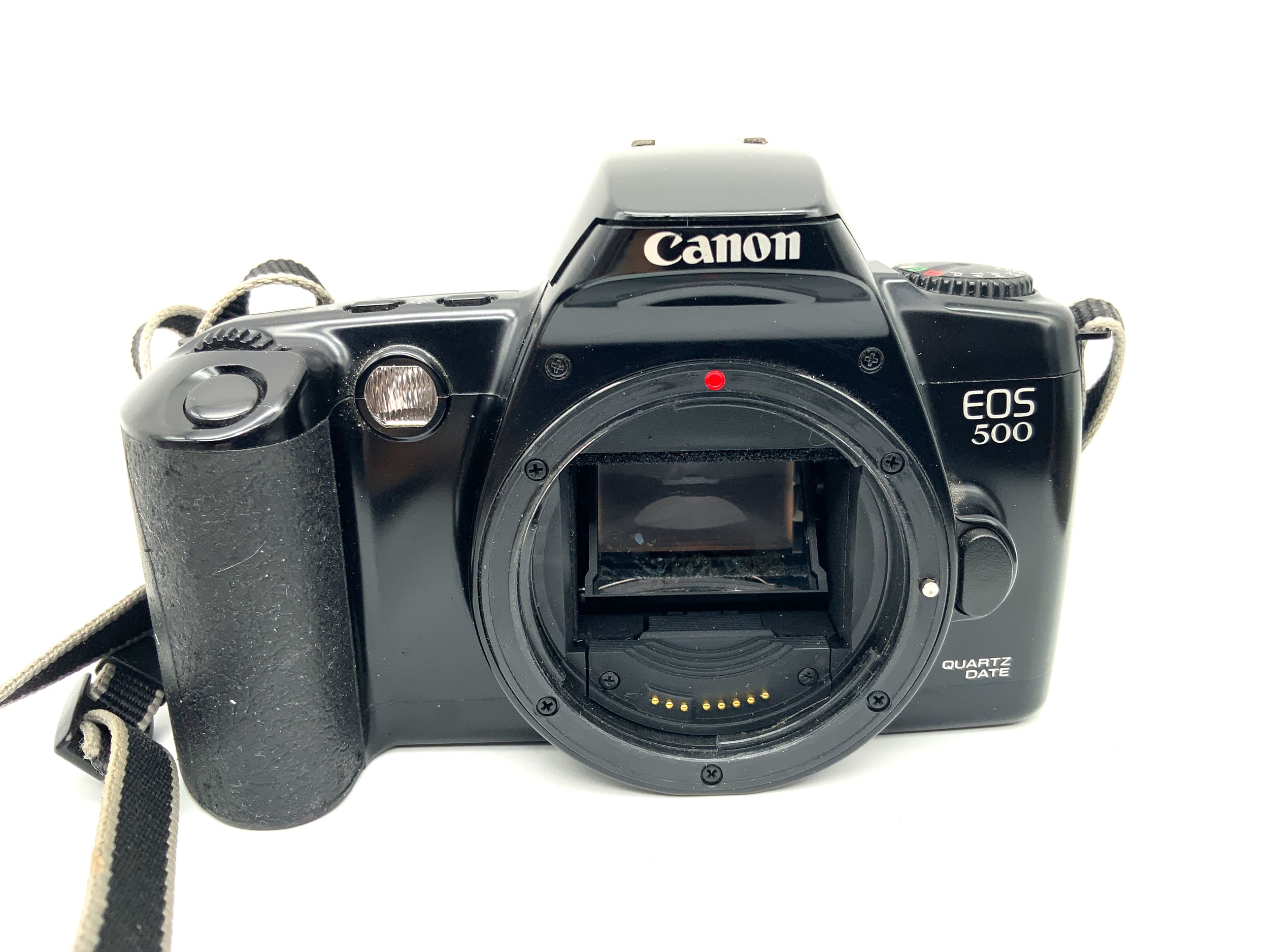 Boîtier reflex analogique Canon EOS 500 SLR Quartz Date 35 mm (Canon EF)