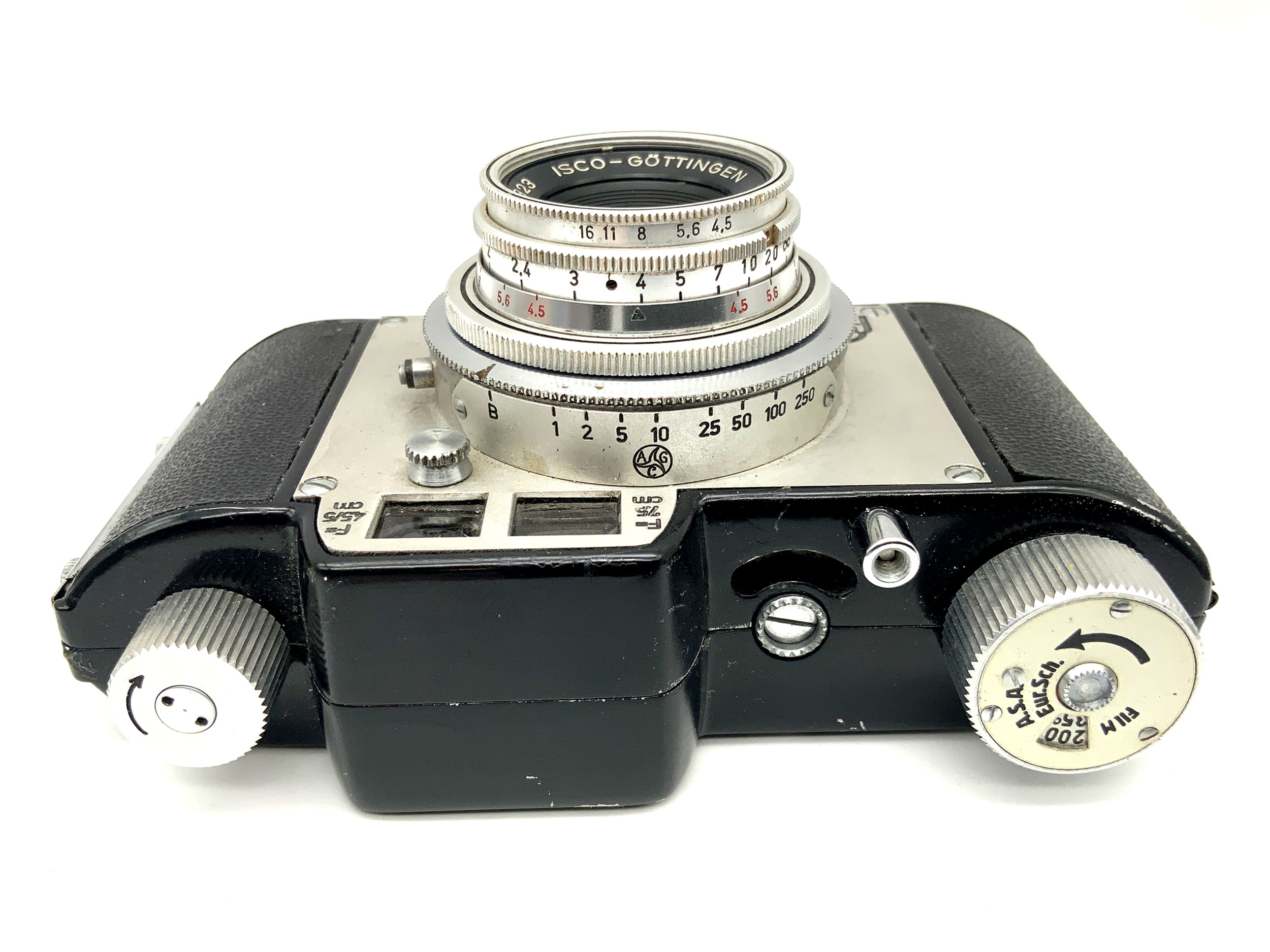 AkA Akarette Sucherkamera mit Isco Göttingen Westron 35mm 1:4.5 Analogkamera