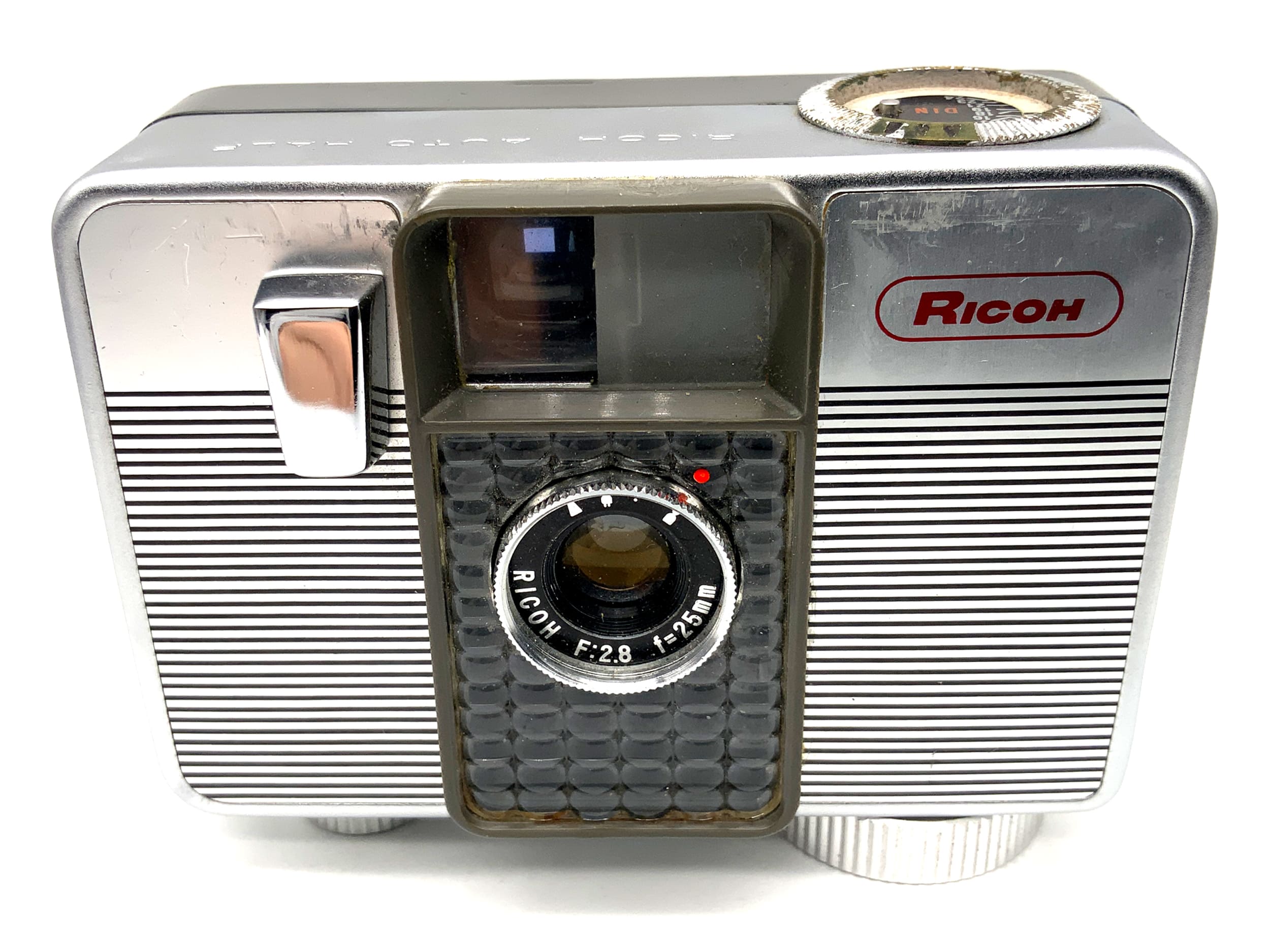 Ricoh Auto Half Sucherkamera mit 25mm 1:2.8 Kompaktkamera Analogkamera