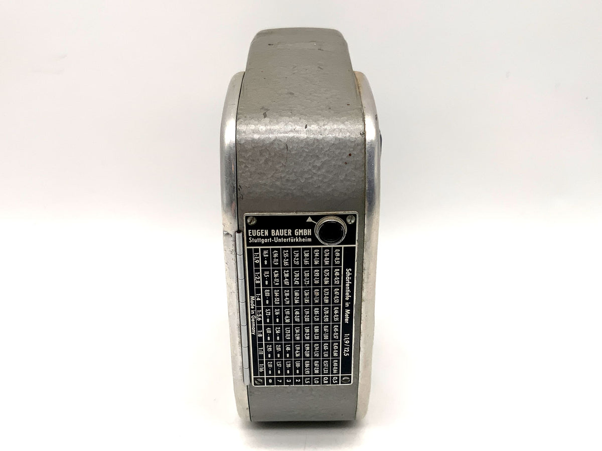 Caméra argentique automatique Bauer 88G avec objectif Rodenstock Ronar 12,5 mm f/1,9 Super 8