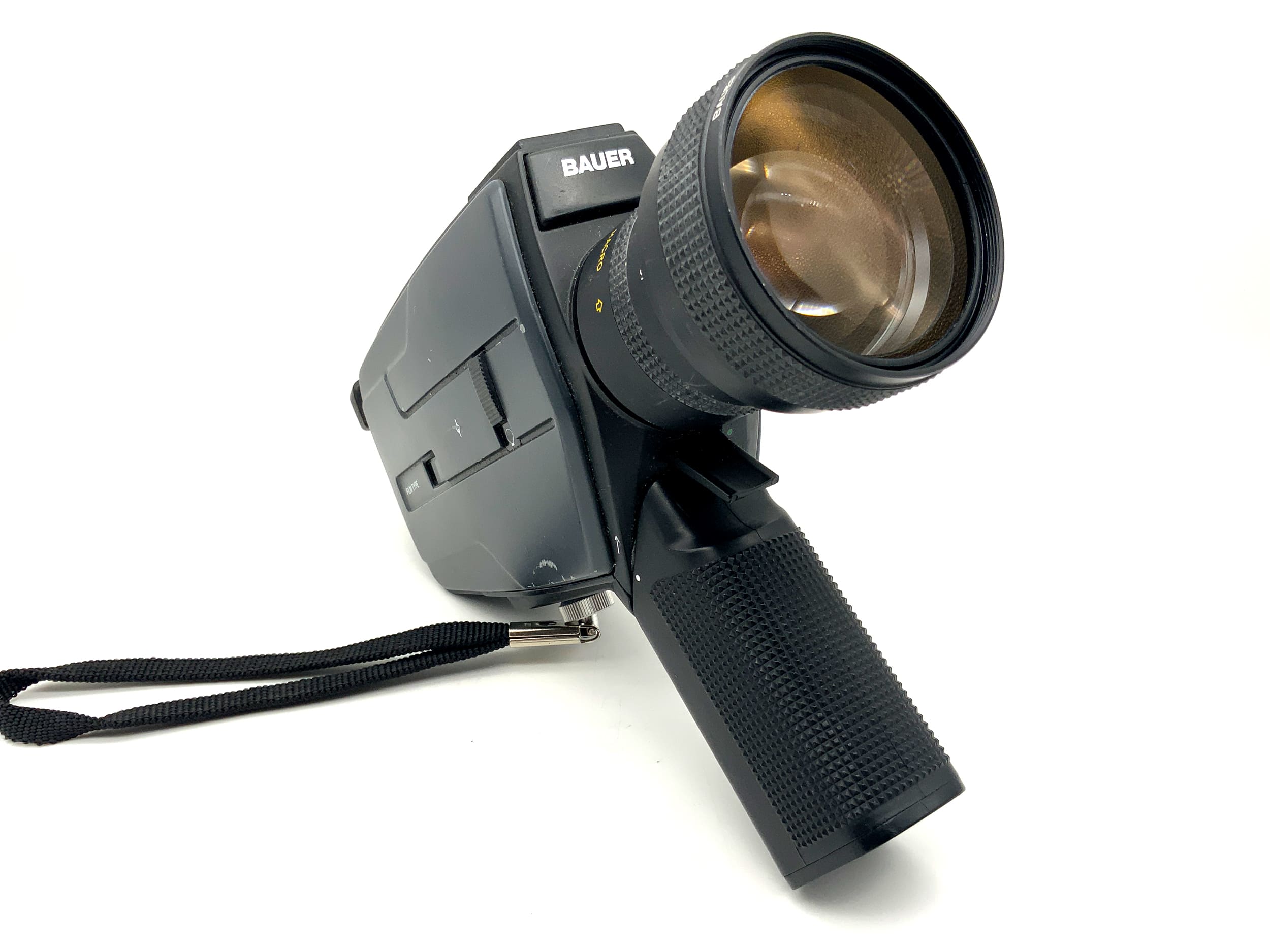 Caméra argentique Bauer C 109 XL avec objectif Macro-Neovaron 6-51 mm f/1.2 Super 8