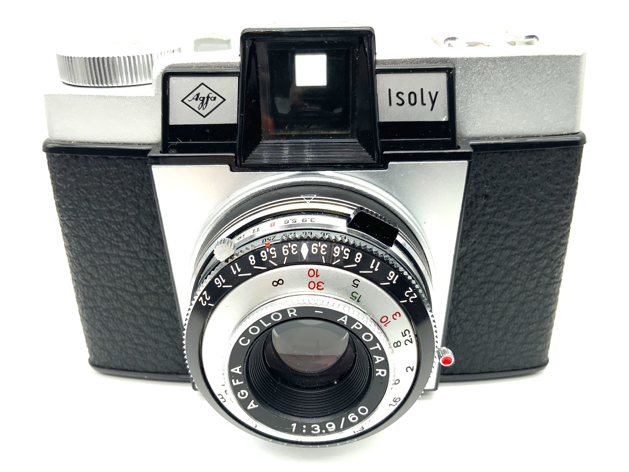 Agfa Isoly Sucherkamera mit Color-Apotar 60mm 1:3.9 Kompaktkamera Analogkamera