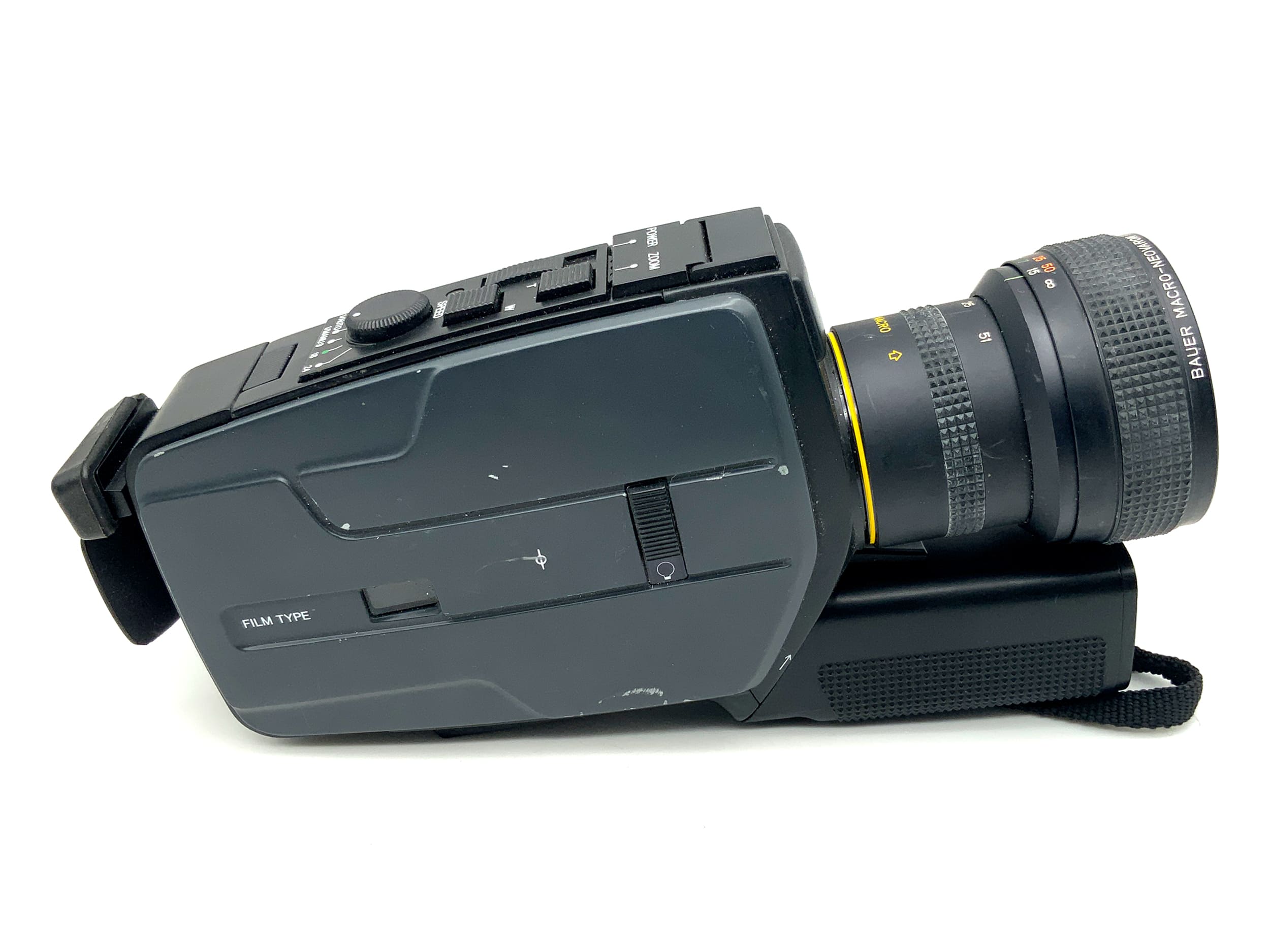 Caméra argentique Bauer C 109 XL avec objectif Macro-Neovaron 6-51 mm f/1.2 Super 8