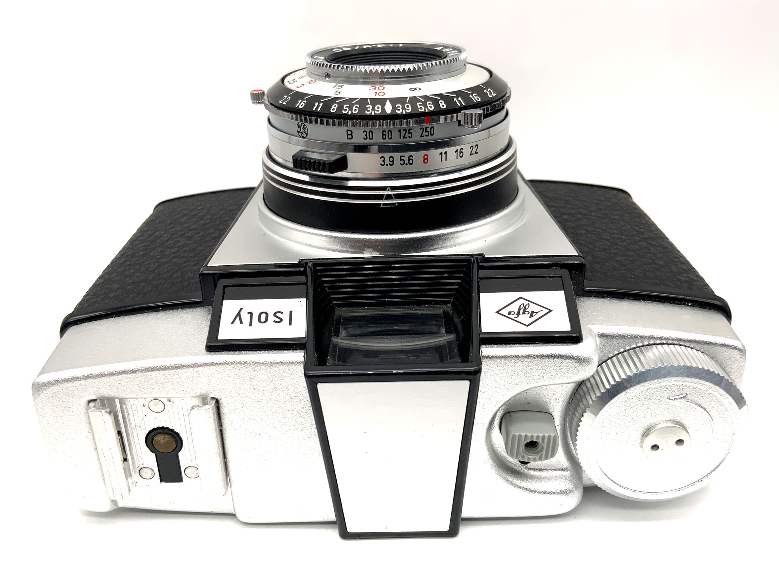 Agfa Isoly Sucherkamera mit Color-Apotar 60mm 1:3.9 Kompaktkamera Analogkamera