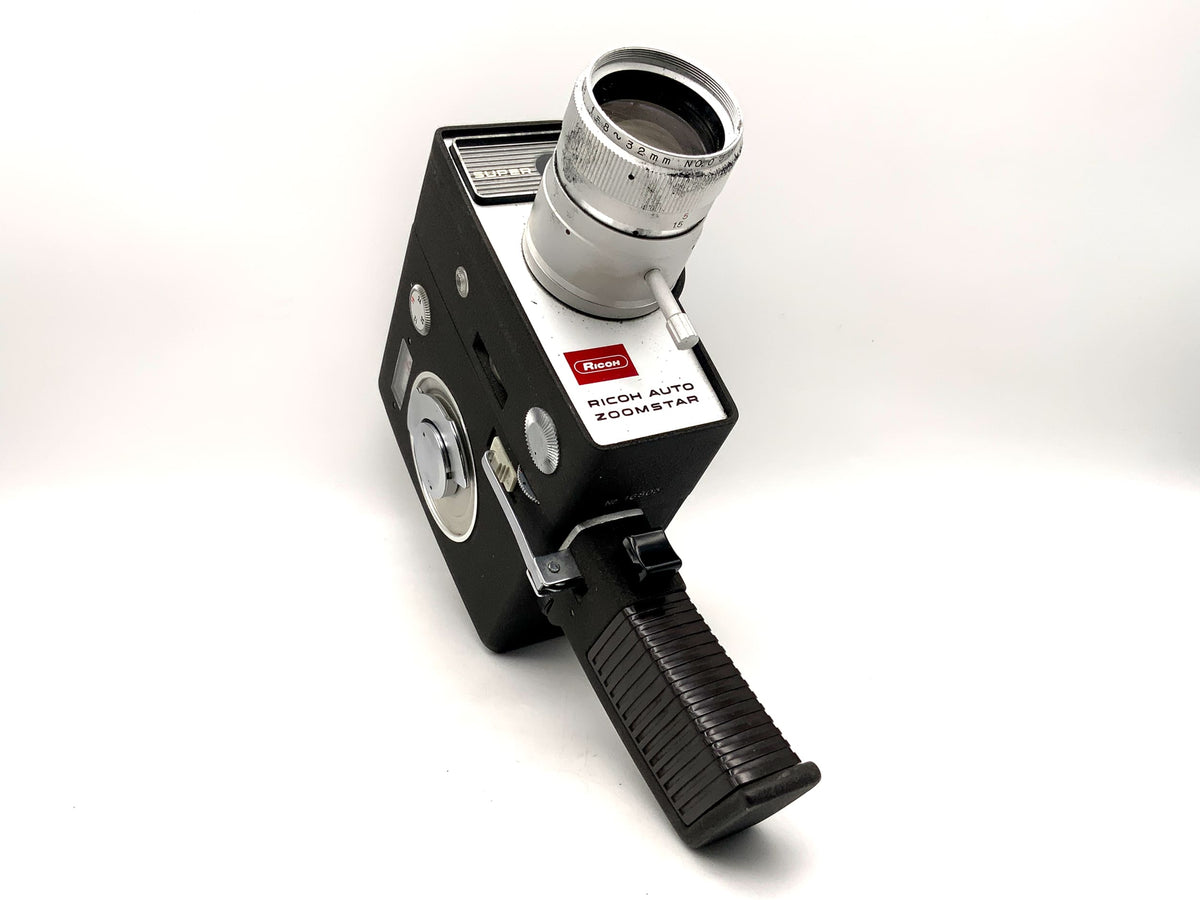 Ricoh Auto Zoomstar film camera with Rikenon 8-32mm 1:1.8 Super 8
