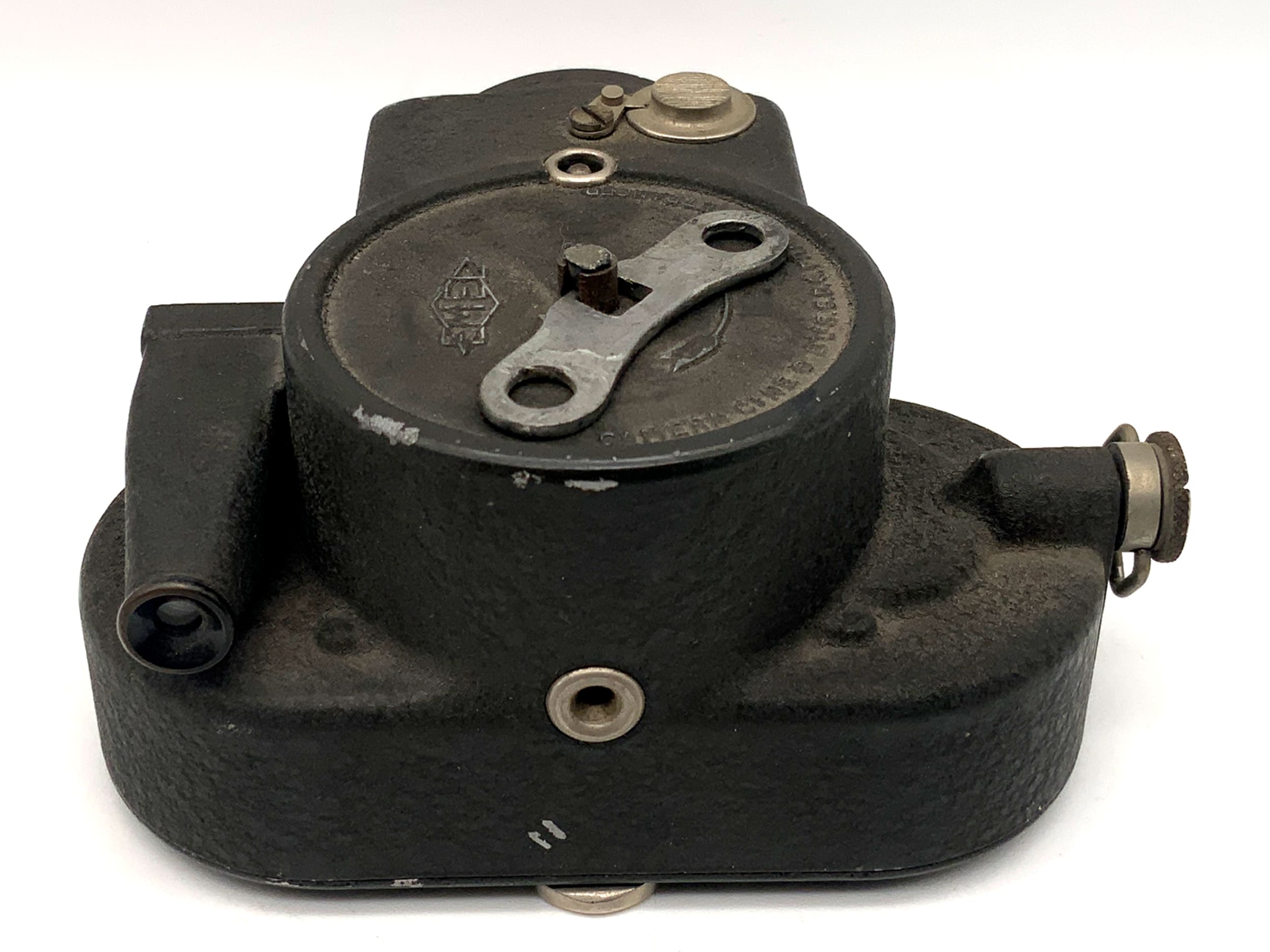 Caméra argentique Emel C-61 avec objectif Hermagis Perlynx 12,5 cm 1:2,5 Super 8