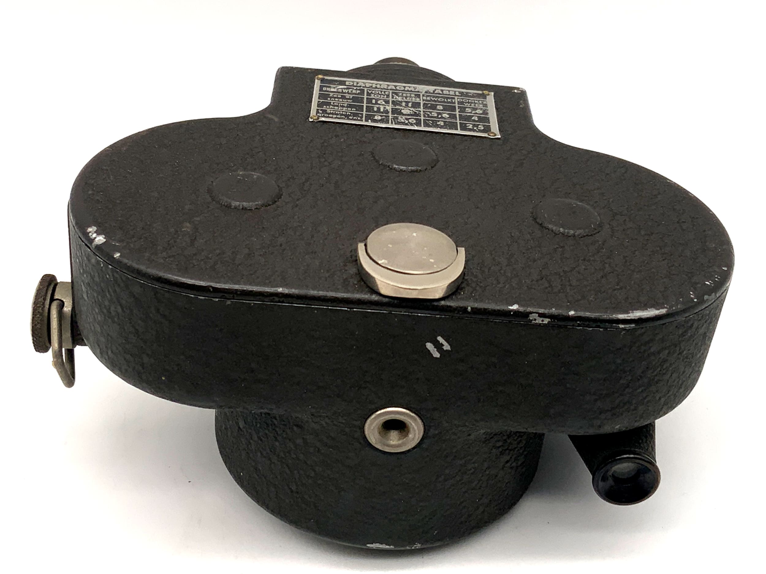 Caméra argentique Emel C-61 avec objectif Hermagis Perlynx 12,5 cm 1:2,5 Super 8