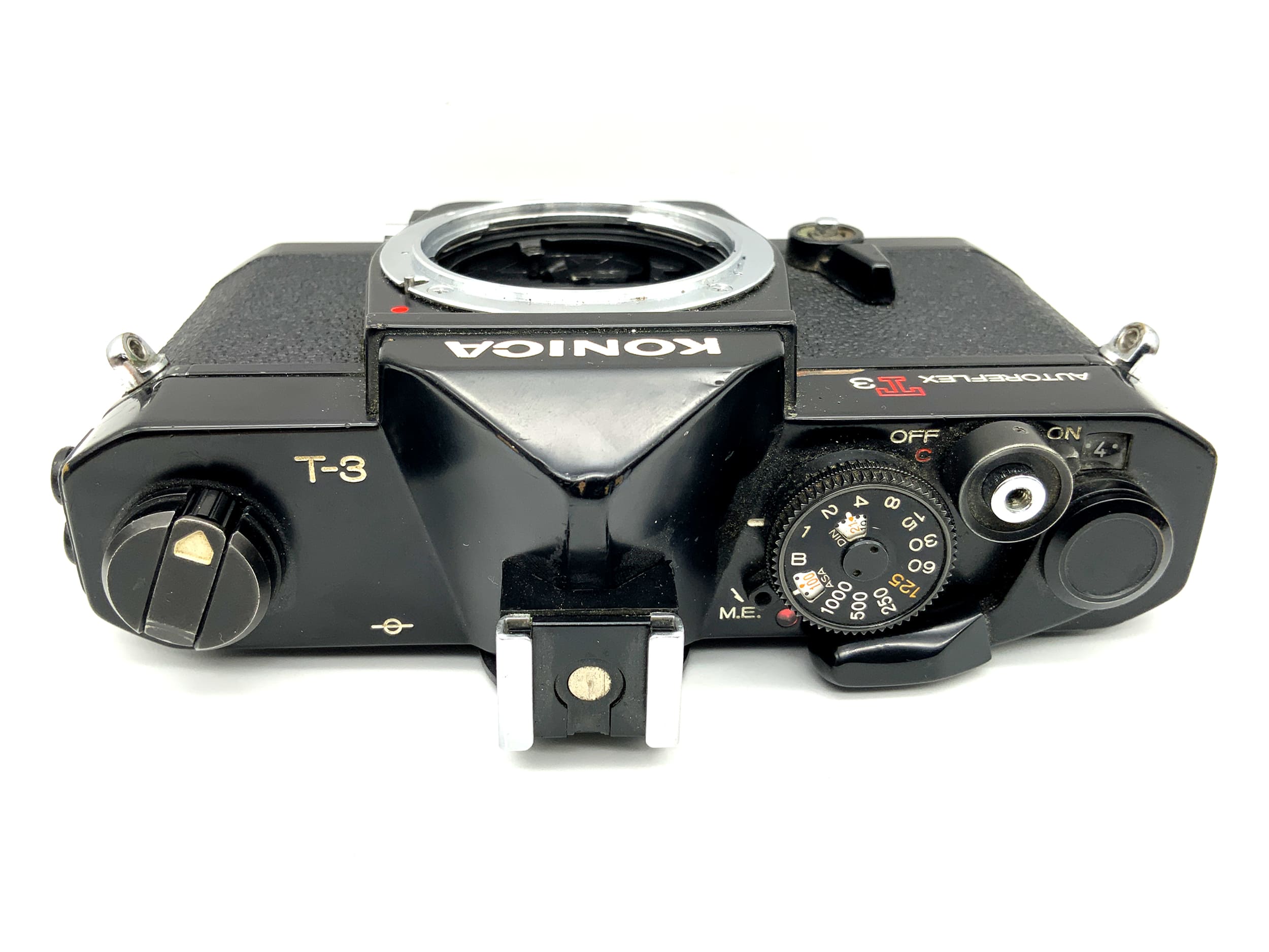 Konica Autoreflex T3 SLR 35mm SLR analog body (Konica AR)