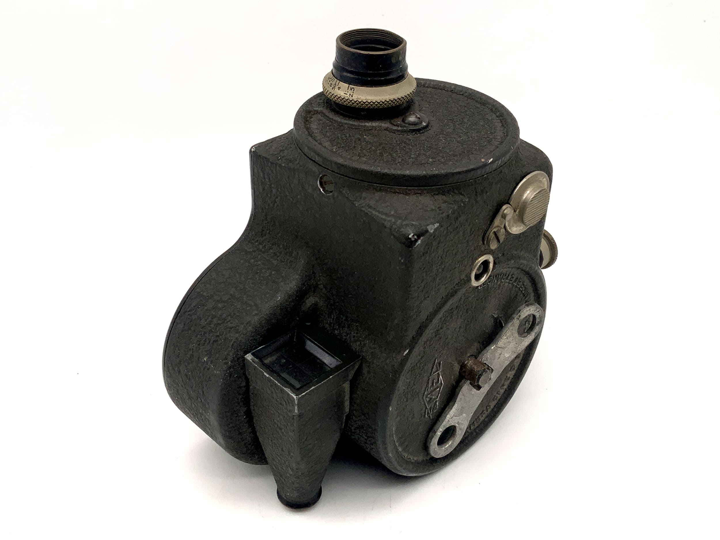 Caméra argentique Emel C-61 avec objectif Hermagis Perlynx 12,5 cm 1:2,5 Super 8