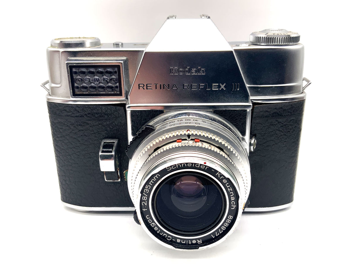 Kodak Retina Reflex III mit Schneider Kreuznach Retina-Curtagon 35mm 1:2.8