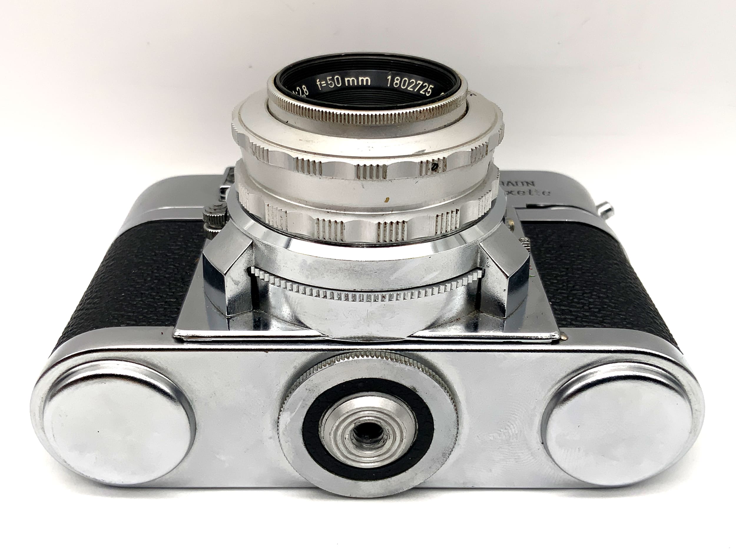 Braun Paxette II BL viewfinder camera with Steinheil Cassarit 1:2.8 50mm analog camera