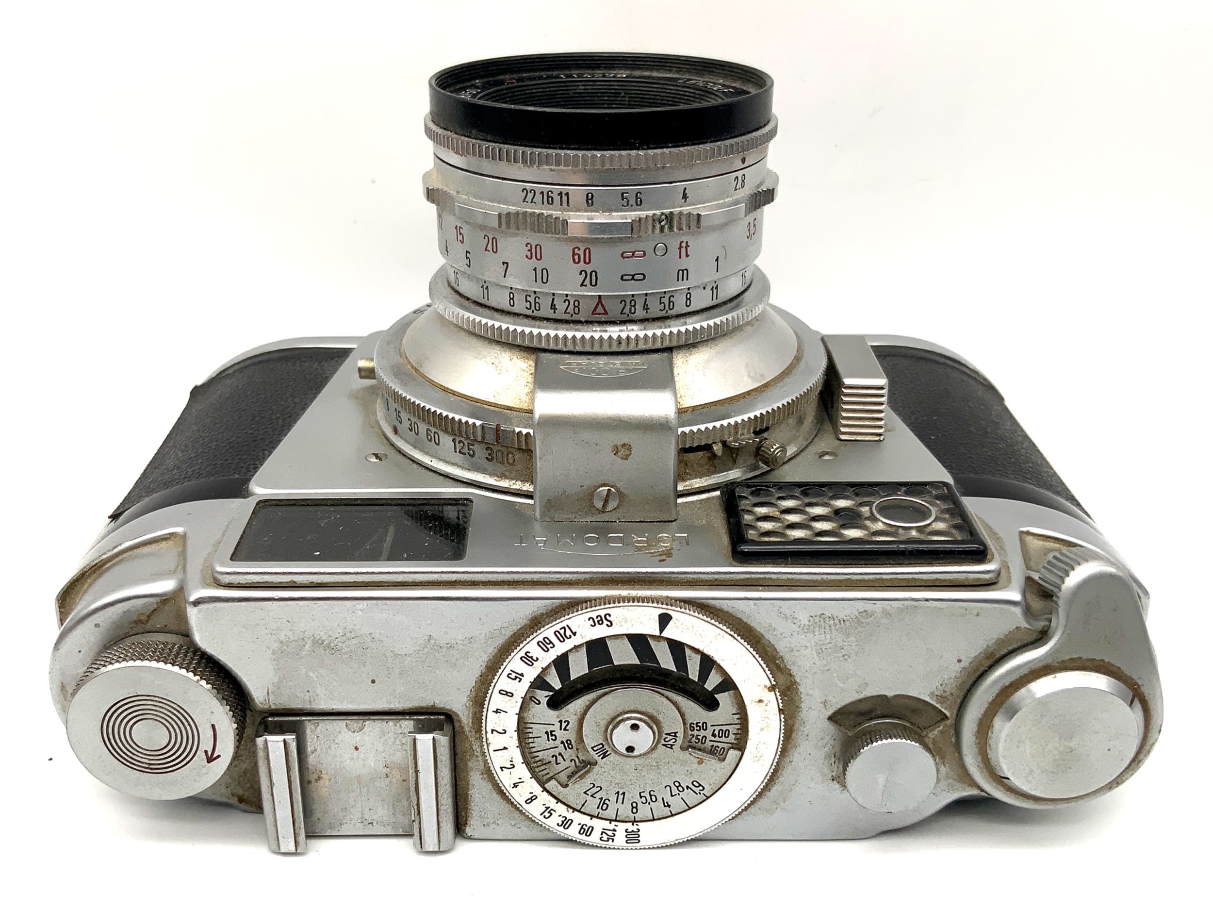 Leidolf Wetzlar Lordomat SLE viewfinder camera with Lordonar 1:2.8 f=50mm analog camera