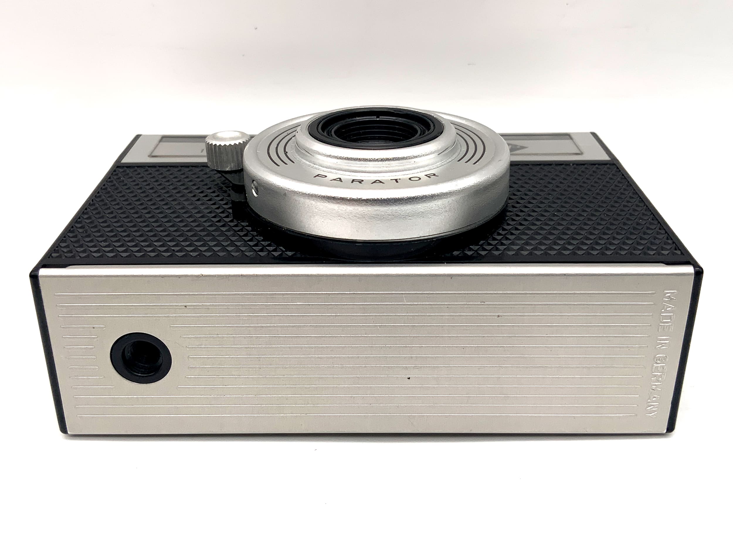 Agfa Iso Rapid I viewfinder camera with Parator compact camera analog camera