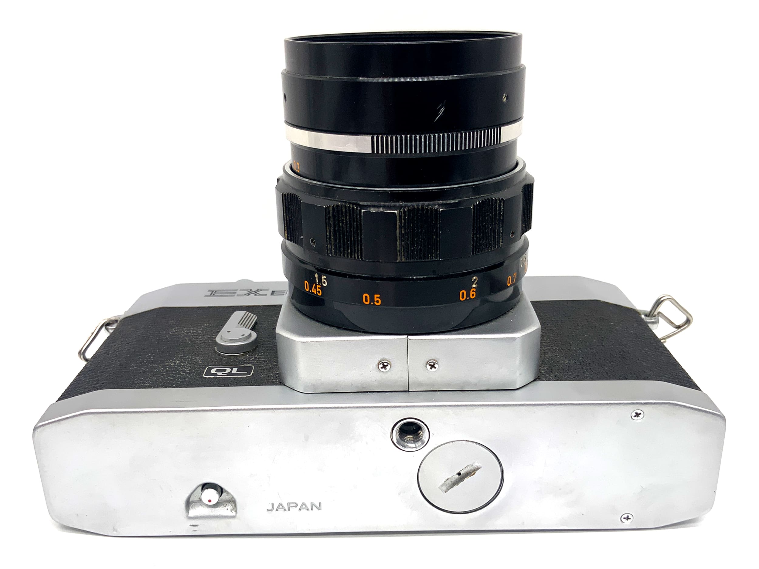 Canon EX EE SLR 35mm Spiegelreflexkamera analog Body Gehäuse (lens 35mm 1:3.5)